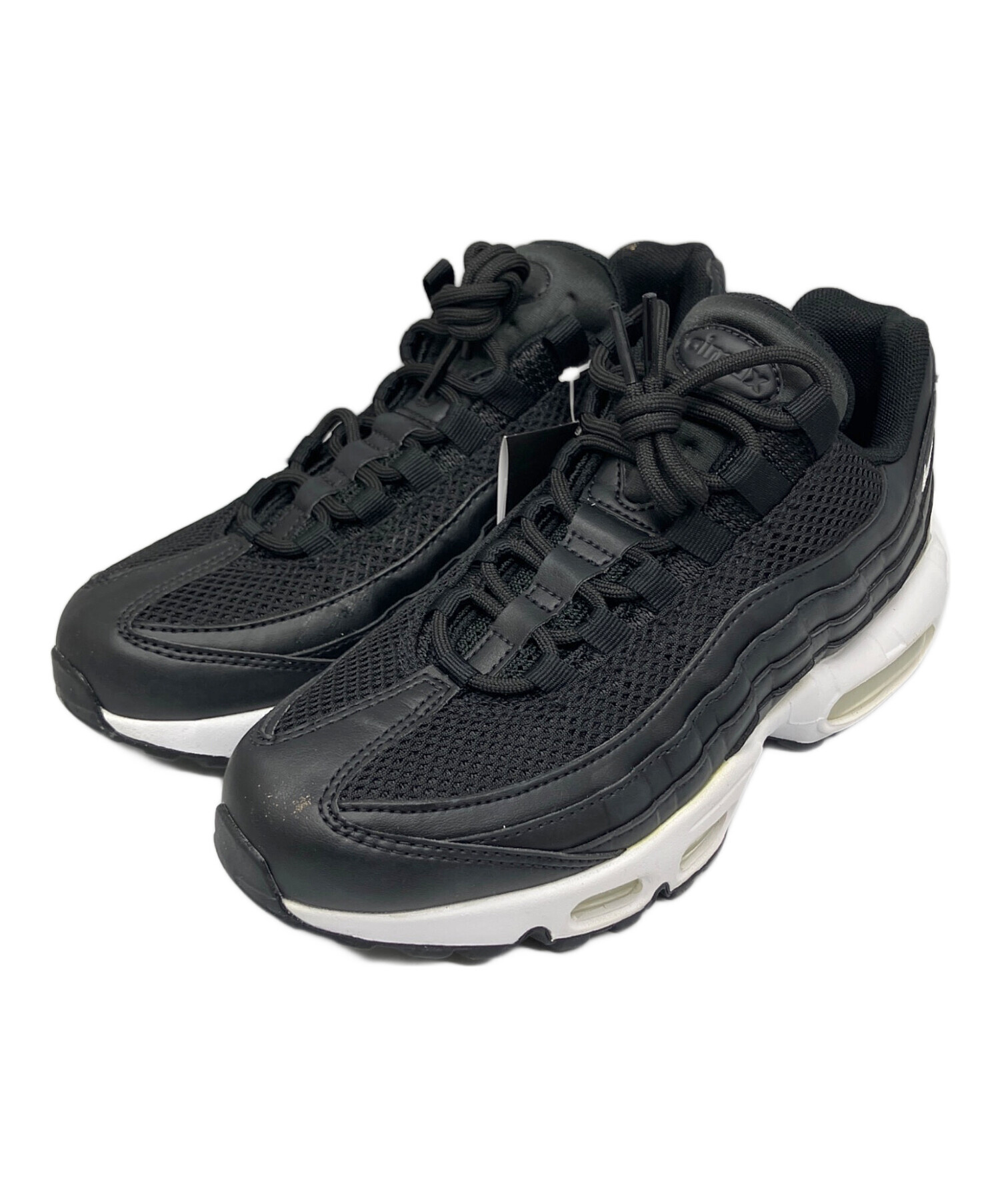 Nike Air Max 95 ブラック スニーカー 中古 中古・古着通販】NIKE (ナイキ) W AIR MAX 95 BLACK/WHITE-BLACK