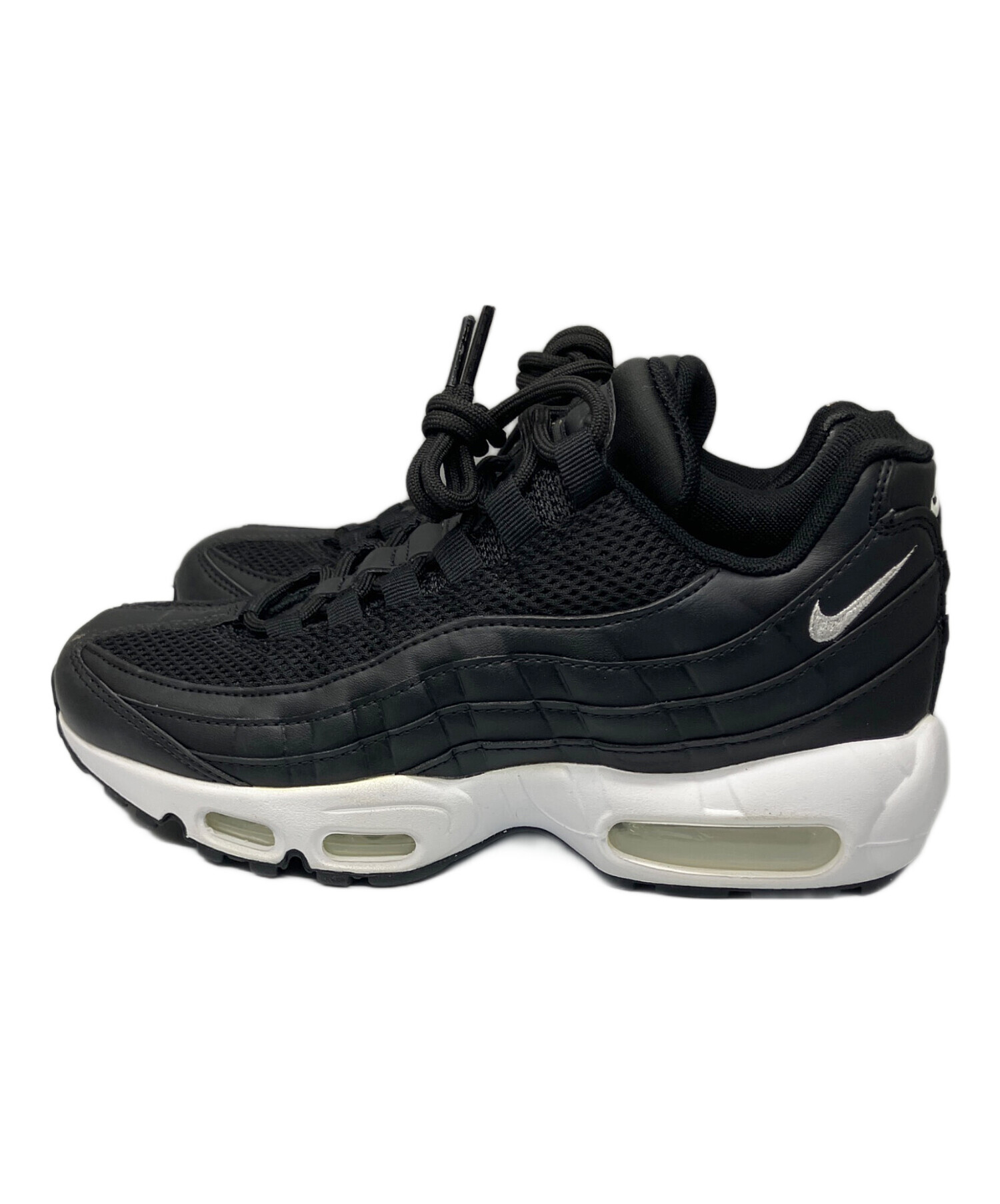 中古・古着通販】NIKE (ナイキ) W AIR MAX 95 BLACK/WHITE-BLACK