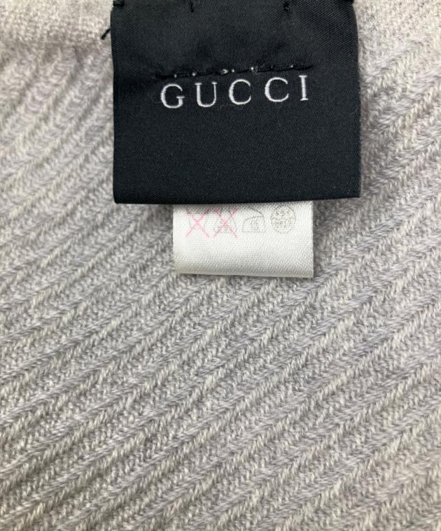 中古・古着通販】GUCCI (グッチ) マフラー グレー｜ブランド・古着通販