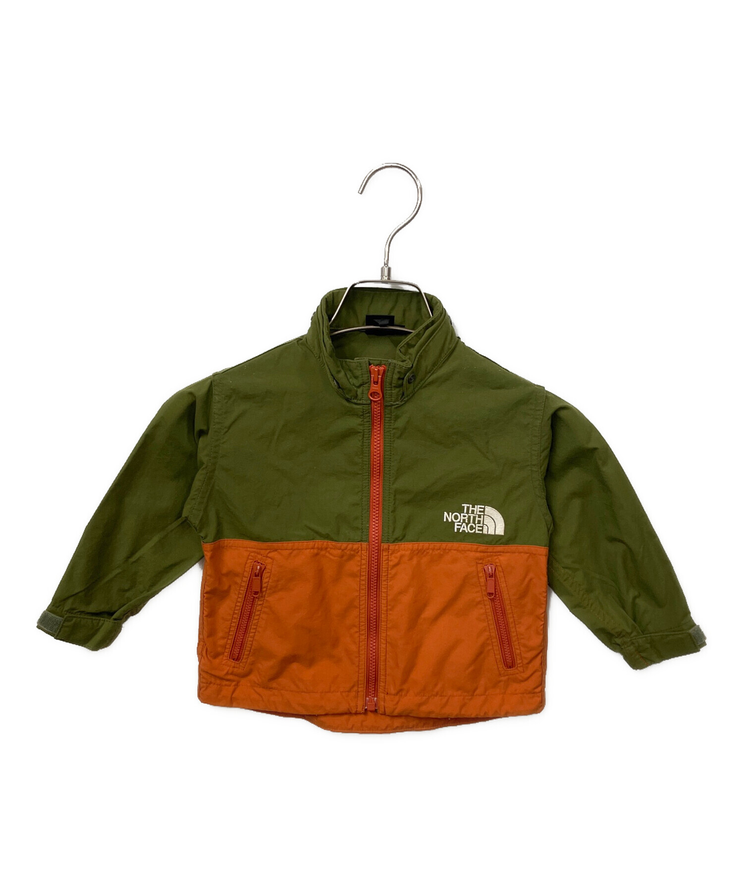 THE NORTH FACE フード付きジャケット オリーブ 中古・古着通販】THE NORTH FACE (ザ ノース フェイス) ジャケット