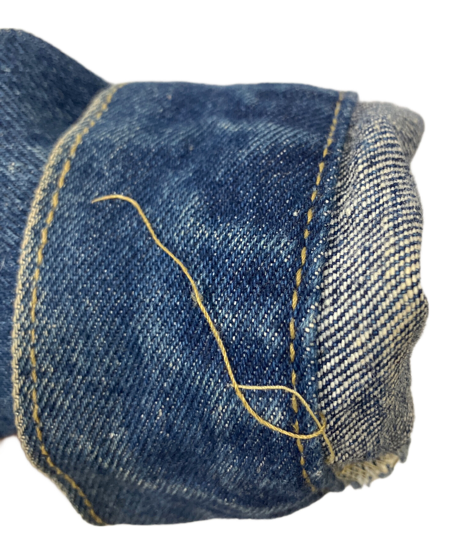 中古・古着通販】SENSITIVE (センシティブ) 刺繍デニムジャケット
