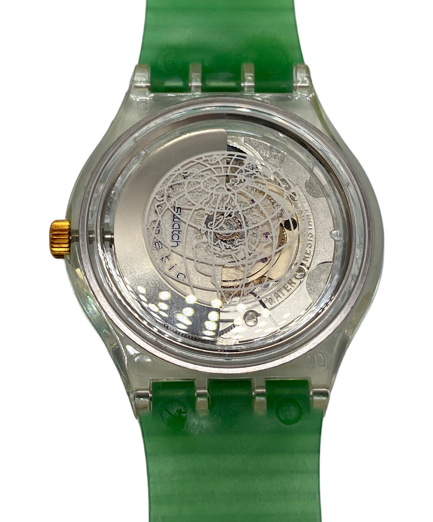中古・古着通販】SWATCH (スウォッチ) 自動巻き腕時計 グリーン