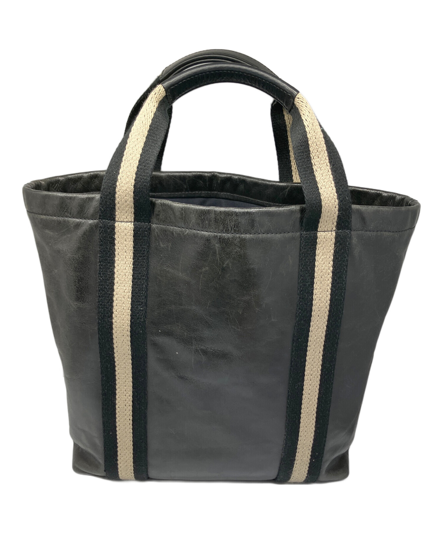 中古・古着通販】BALLY (バリー) レザートートバッグ ブラック 