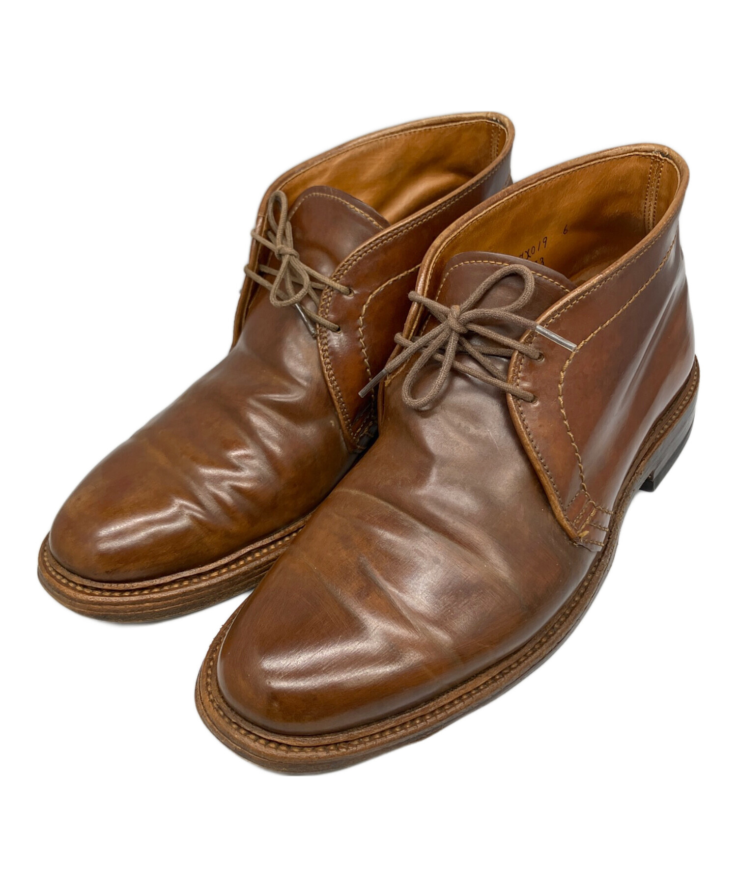 中古・古着通販】ALDEN (オールデン) チャッカーブーツ ブラウン