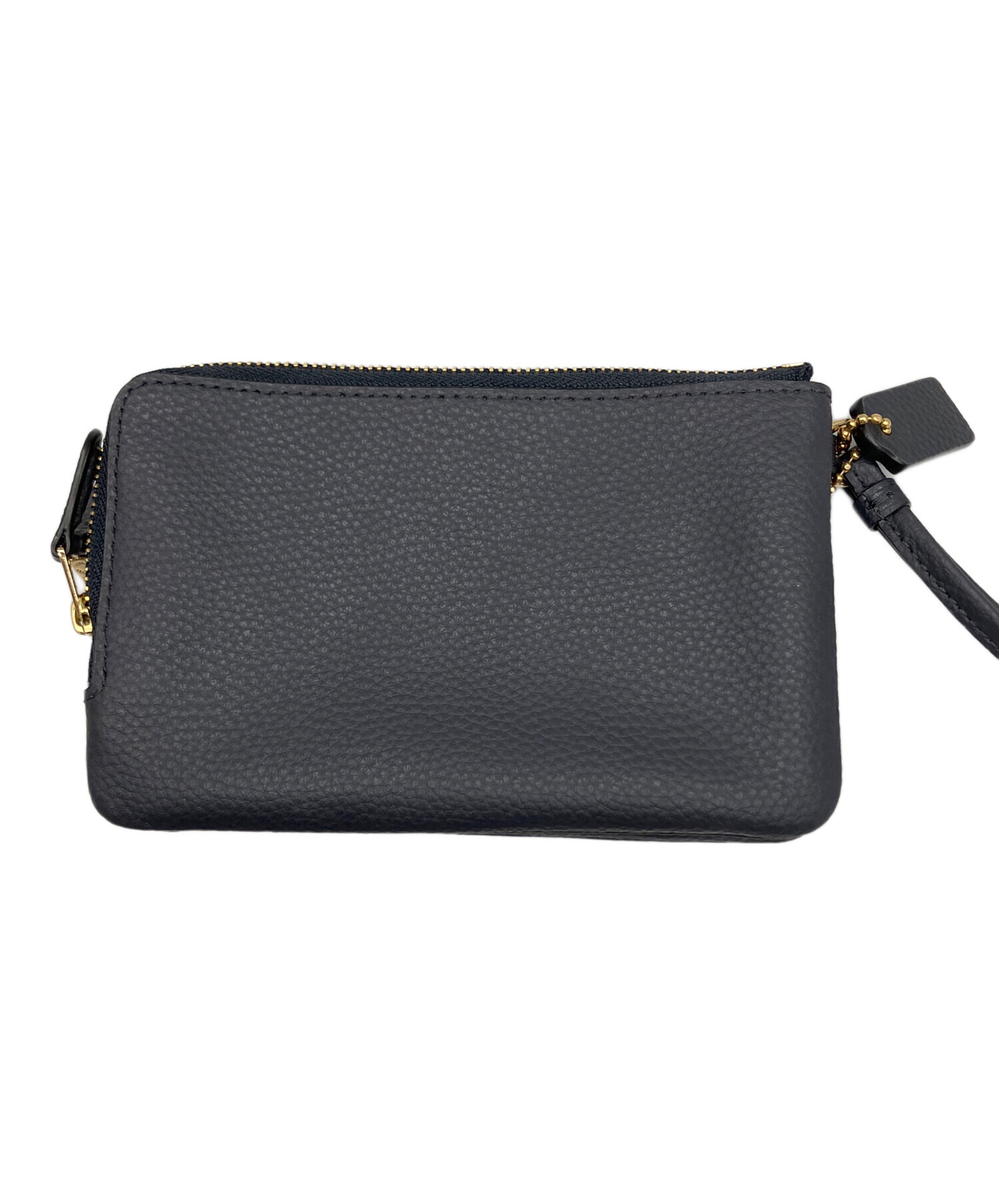 正規店購入★コーチ★ペブルドレザー★ボディバッグ★新品、タグ付き 中古・古着通販】COACH (コーチ) ペブルドレザー ダブルコーナージップ