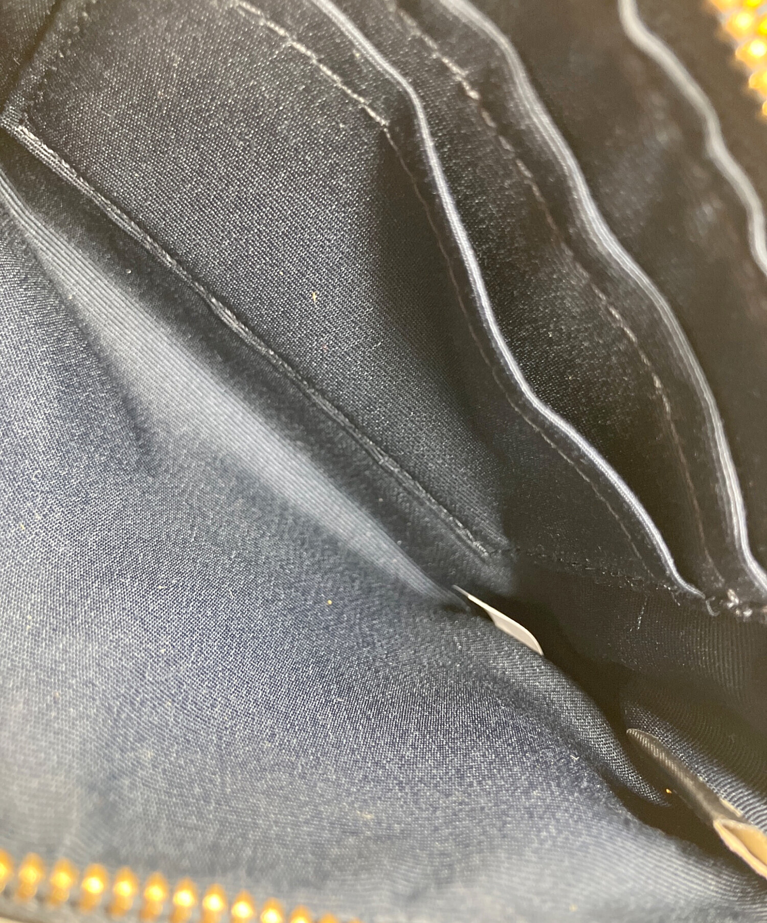 中古・古着通販】COACH (コーチ) ペブルドレザー ダブルコーナージップ