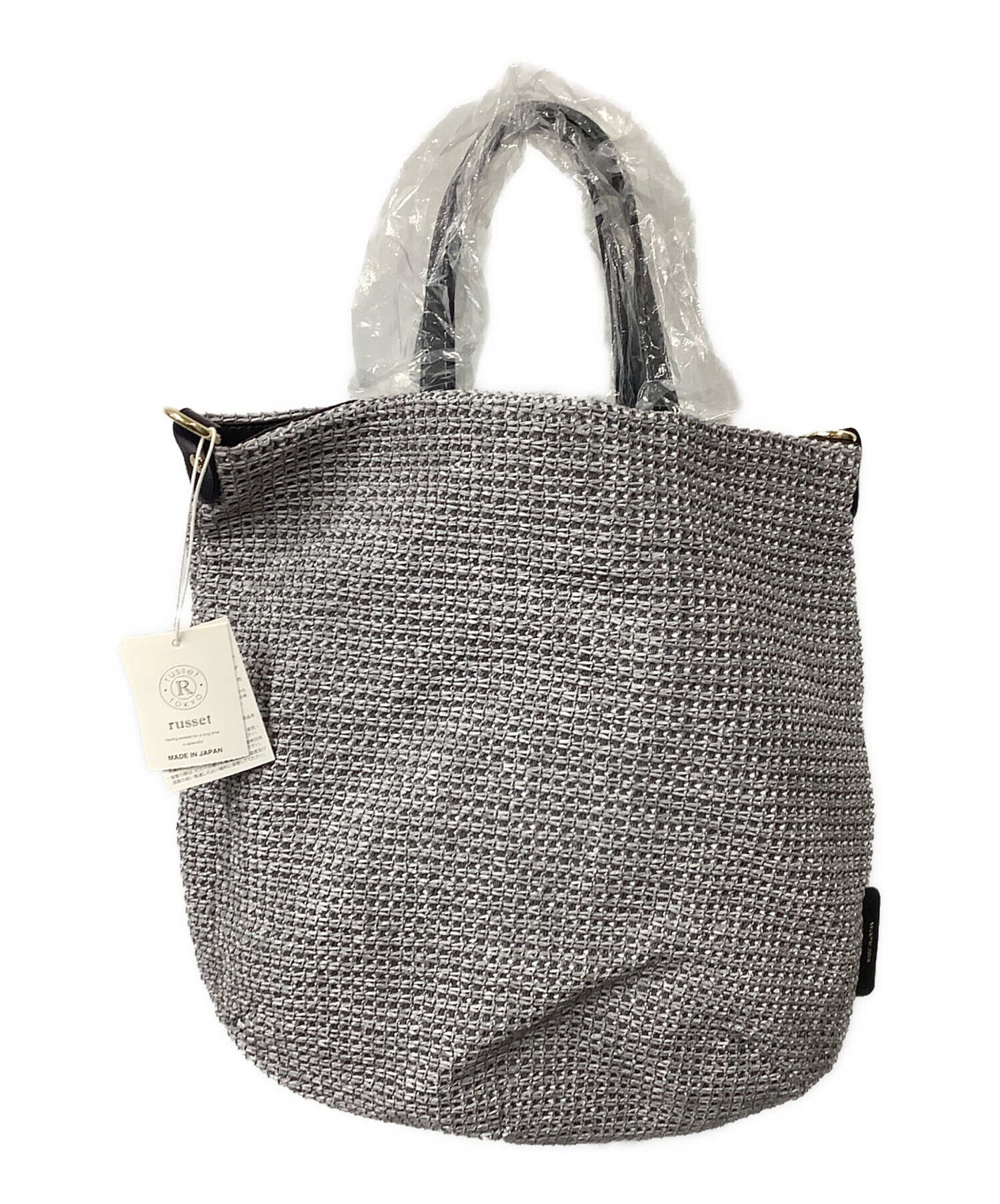 中古・古着通販】russet (ラシット) 2WAYトートバッグ グレー グレー 