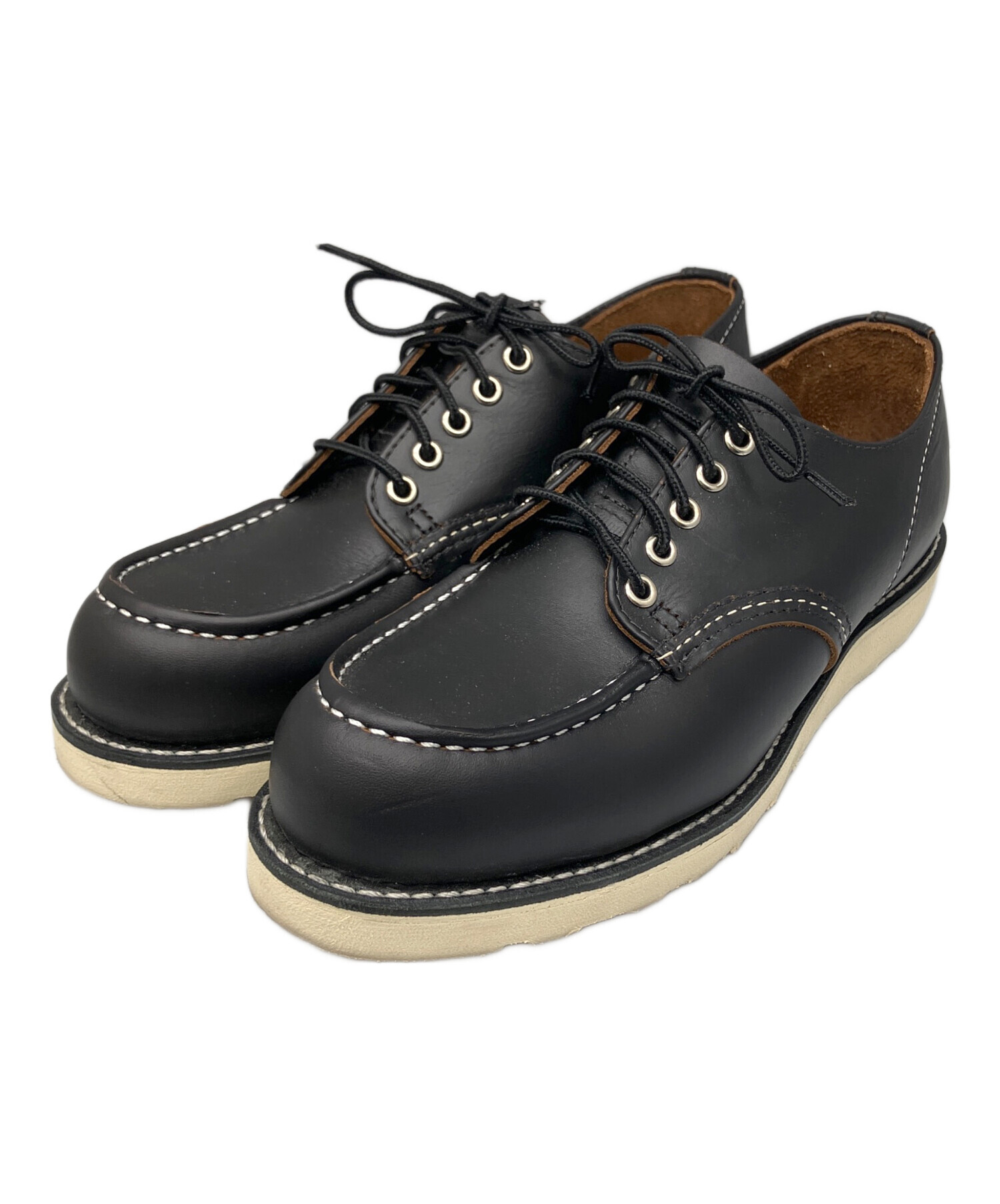 used☆レッドウィング☆ミルワン☆オックスフォードシューズ☆28.5センチ☆黒 中古・古着通販】RED WING (レッドウィング) クラシックモック
