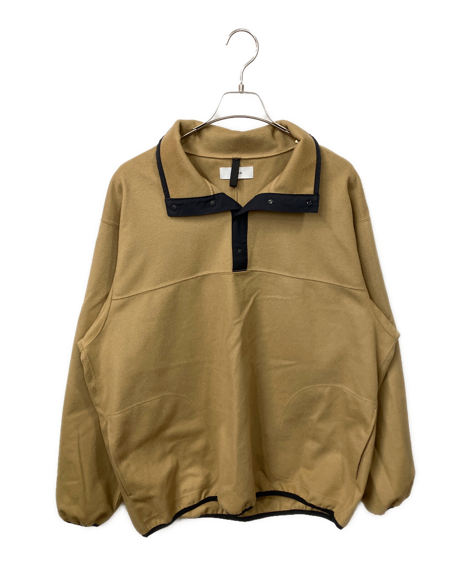 中古・古着通販】marka (マーカ) HALF SNAP PULL OVER カーキ サイズ:M 