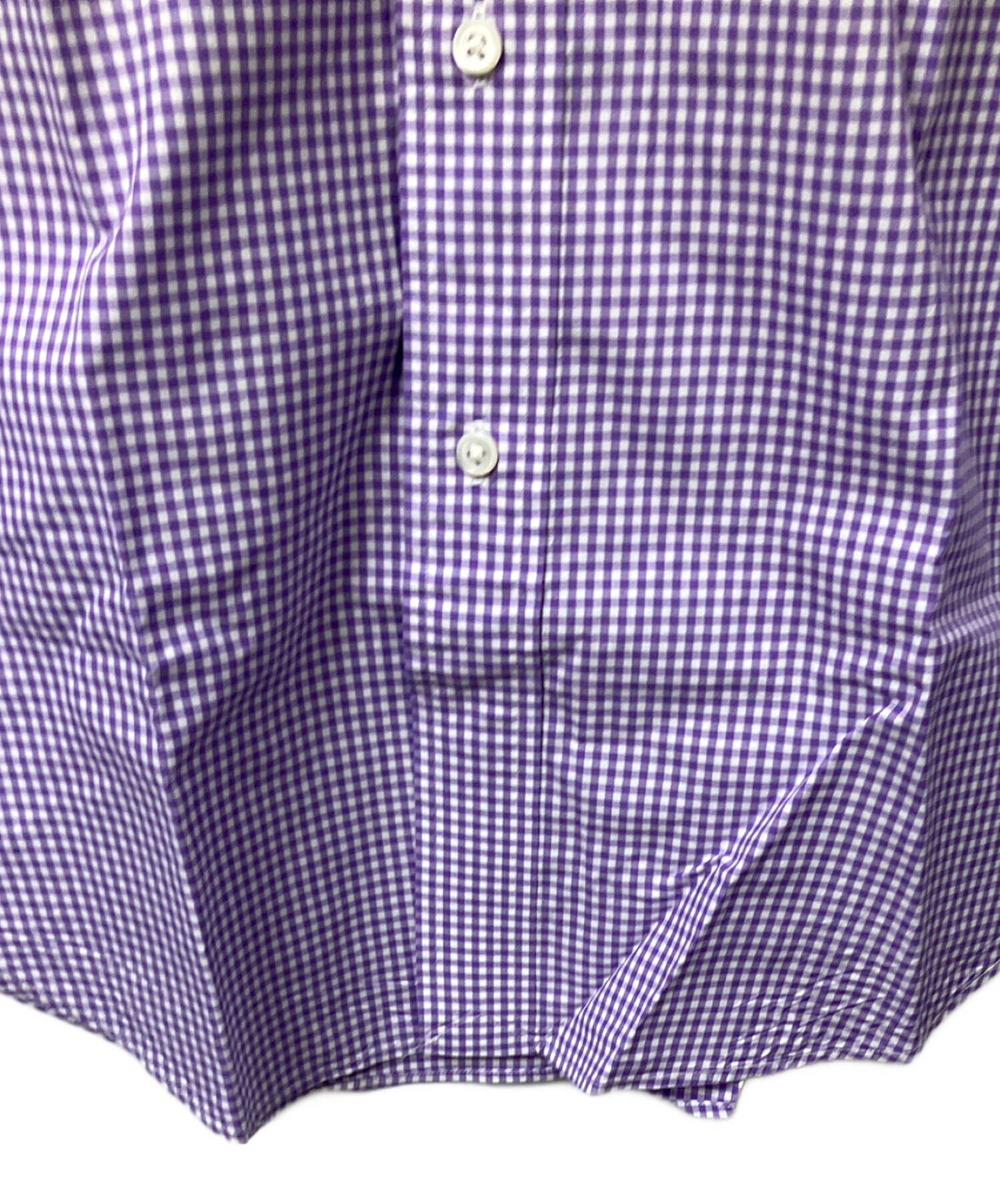 中古・古着通販】RALPH LAUREN (ラルフローレン) 長袖シャツ ギンガム