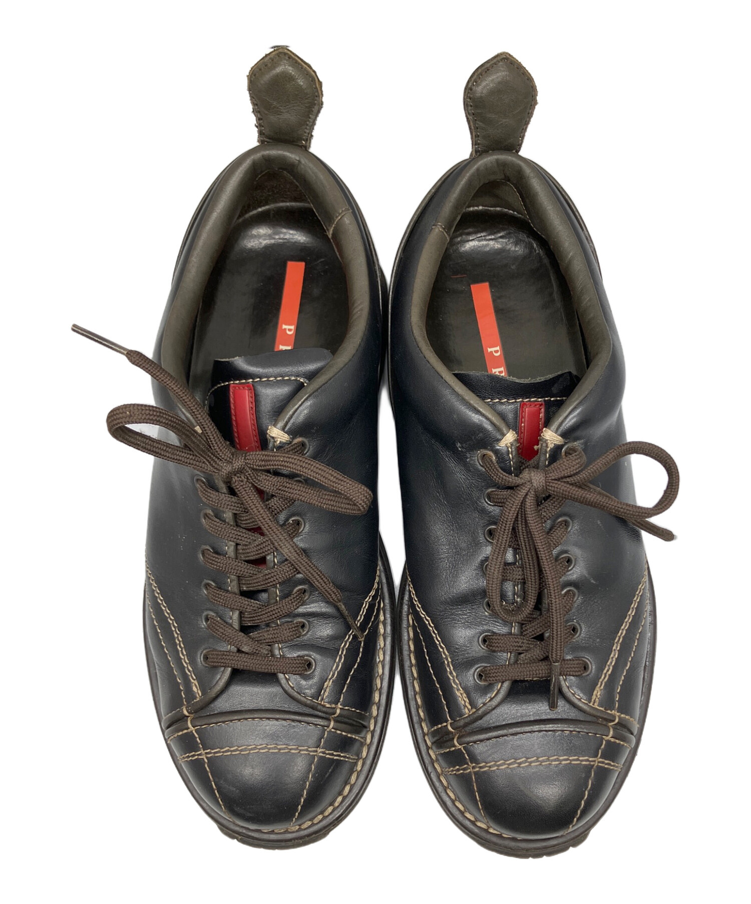 中古・古着通販】PRADA SPORTS (プラダスポーツ) レザーシューズ