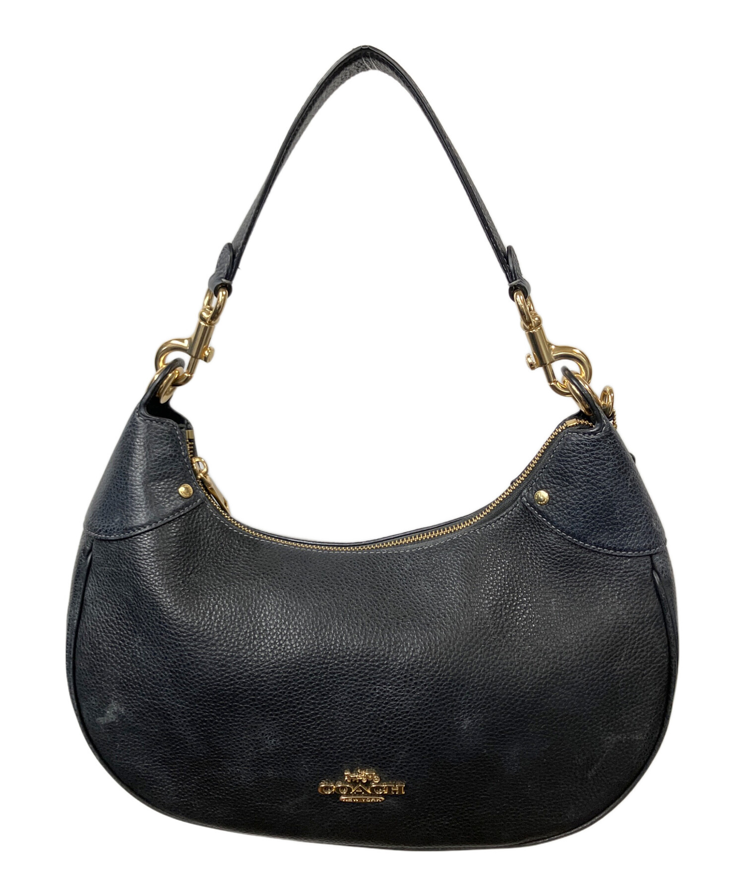 中古・古着通販】COACH (コーチ) ショルダーバッグ ブラック｜ブランド 