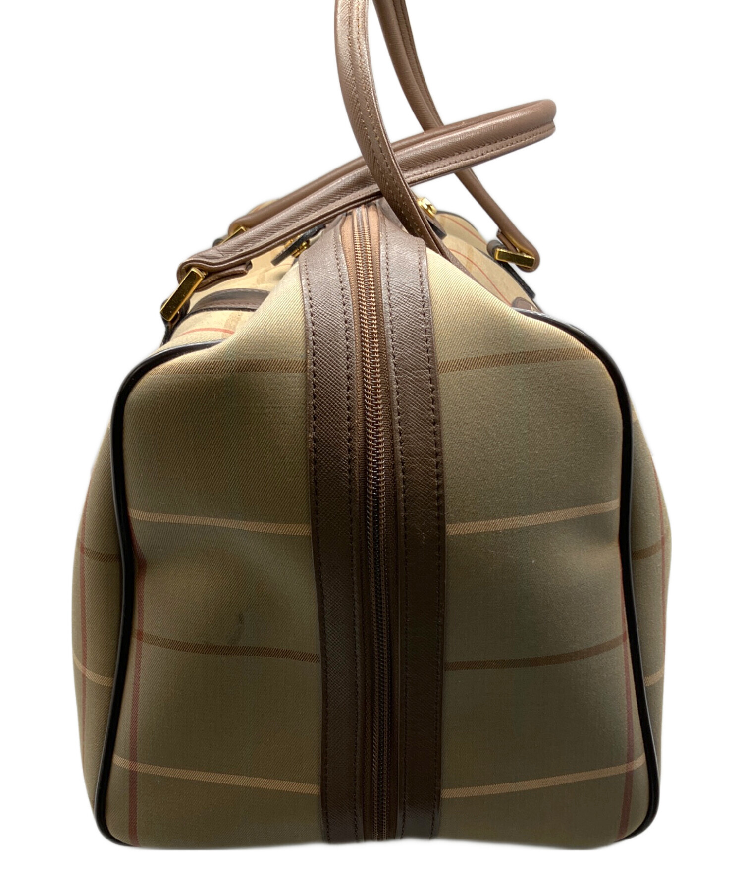 0619-314 ボストンバック　Burberrys　汚れあり 中古・古着通販】Burberry's (バーバリー) ボストンバッグ チェック