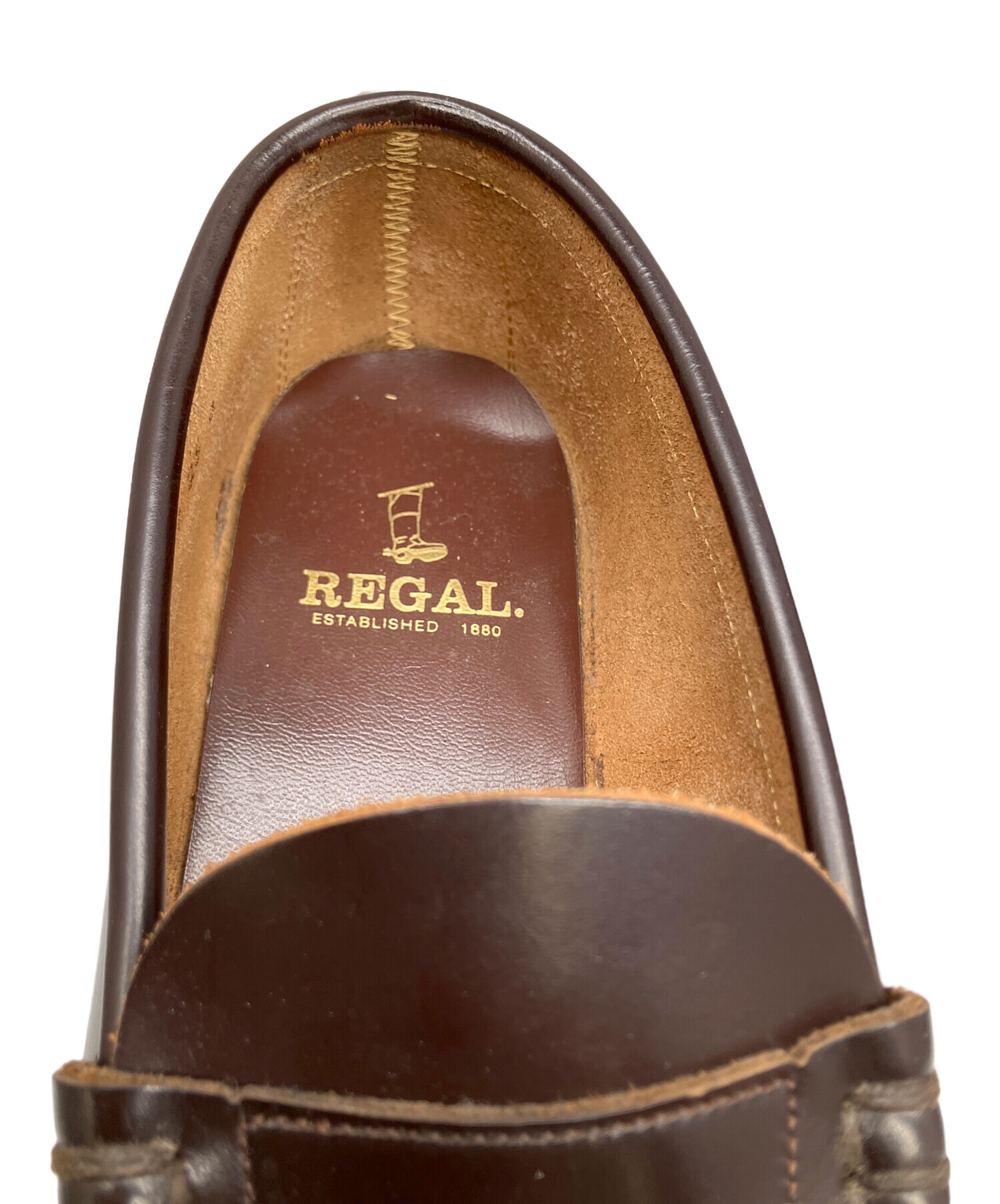 中古・古着通販】REGAL (リーガル) コインローファー ブラウン 