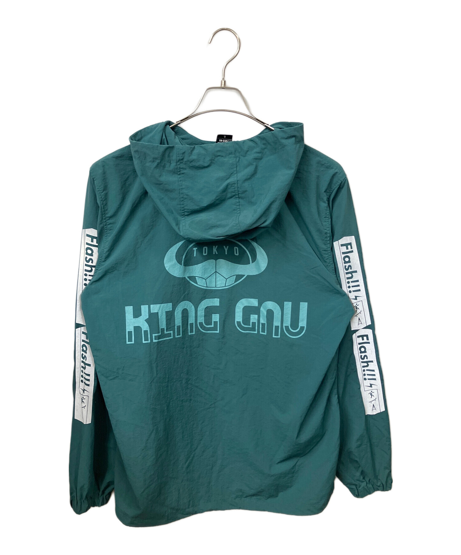 King Gnu Flashアノラックパーカー　Lサイズ 中古・古着通販】united athle (ユナイテッドアスレ) KING GNU