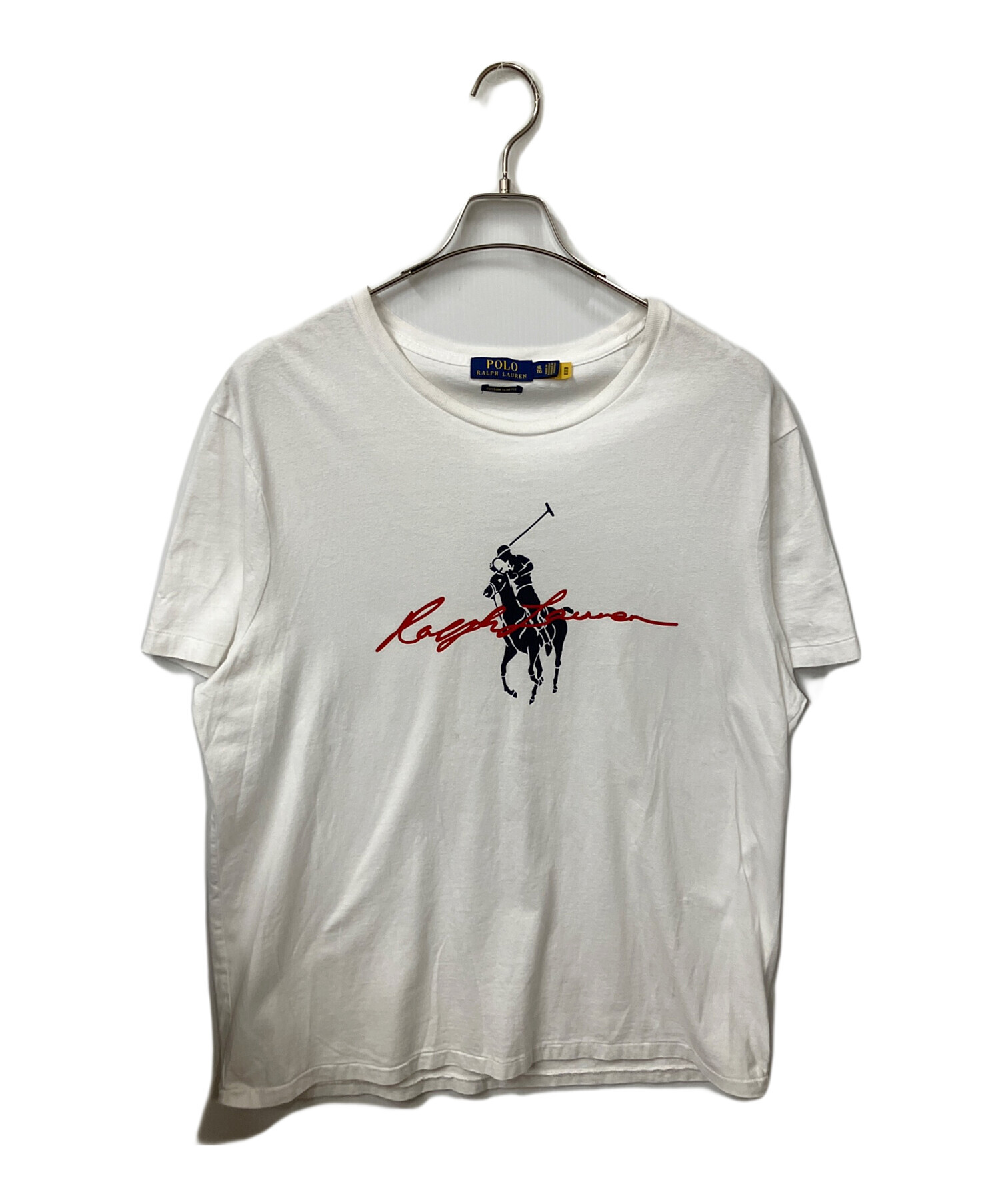 古着 Polo Ralph Lauren ポロ ラルフローレン trl278 中古・古着通販】POLO RALPH LAUREN (ポロ・ラルフローレン) プリントT