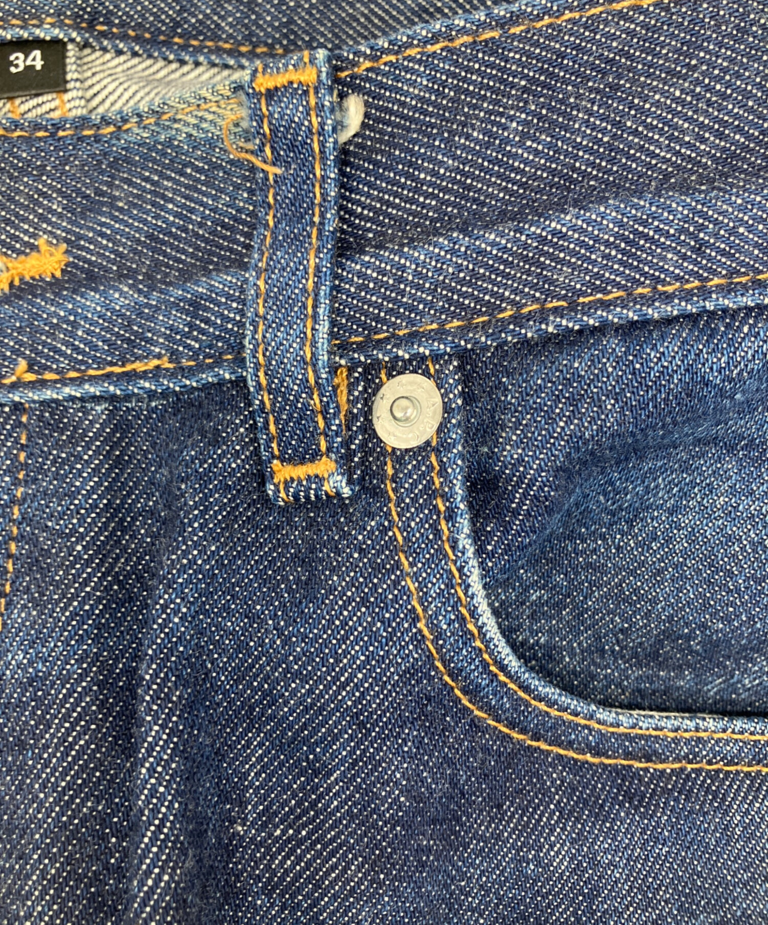 中古・古着通販】A.P.C. (アーペーセー) デニムパンツ ブルー サイズ 