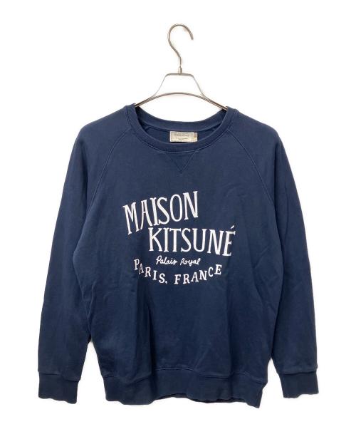 【売り切りお値下げ☺︎】メゾンキツネ スウェット 中古・古着通販】MAISON KITSUNE (メゾンキツネ) スウェット ネイビー