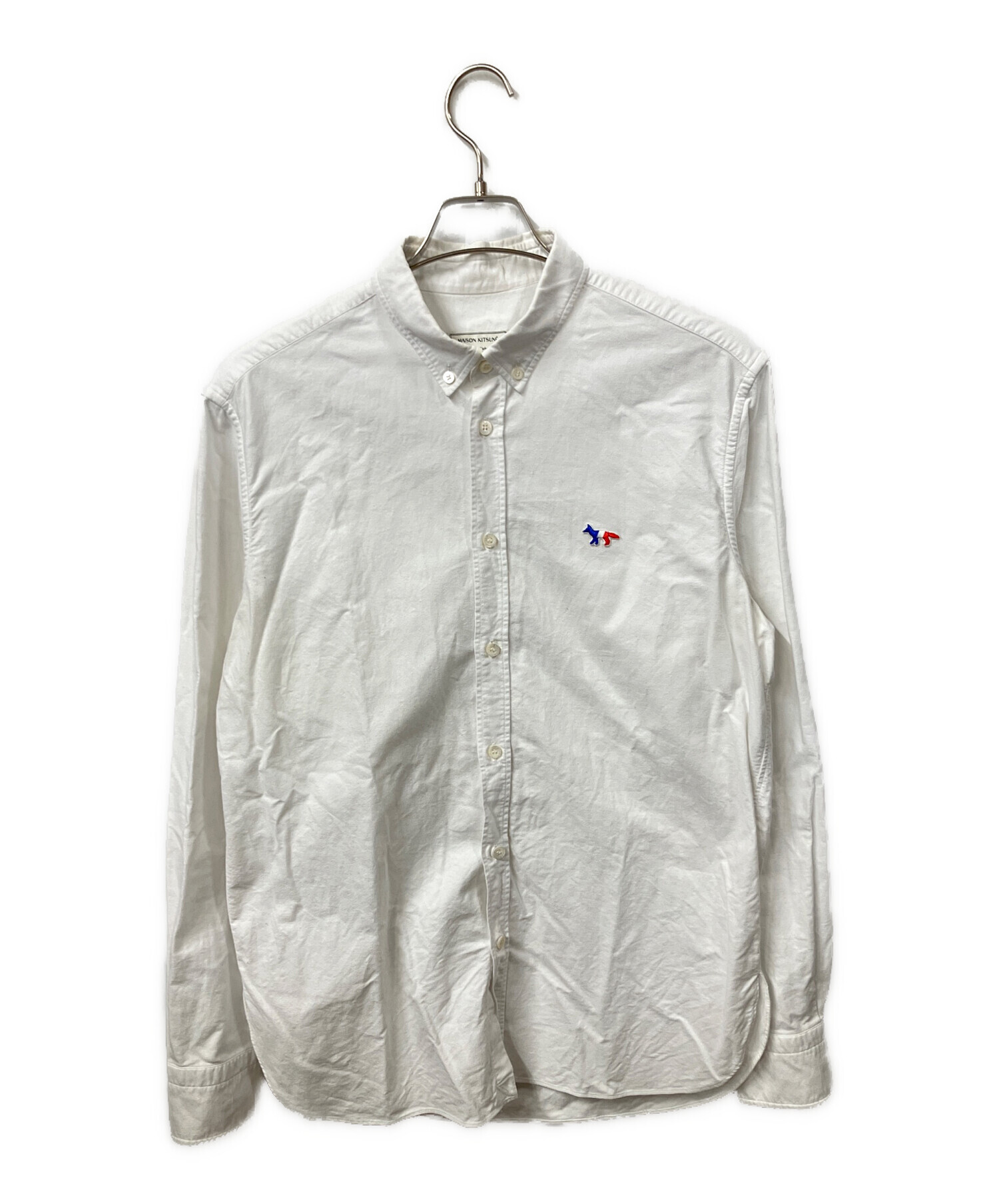 中古・古着通販】MAISON KITSUNE (メゾンキツネ) 長袖シャツ ホワイト
