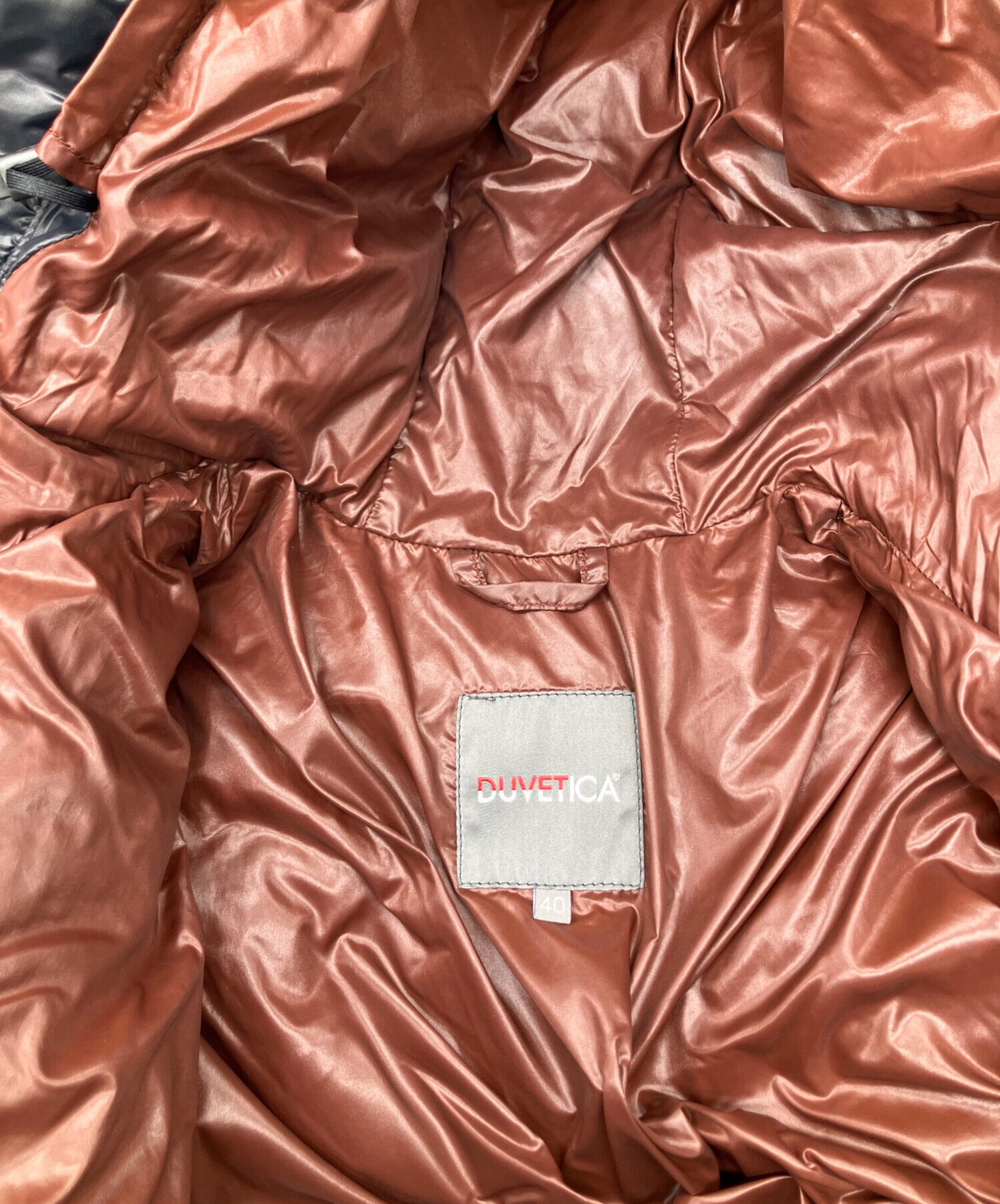 【美品】DUVETICA ダウンコート 茶色｜サイズ40 中古・古着通販】DUVETICA (デュベティカ) ダウンコート ブラック