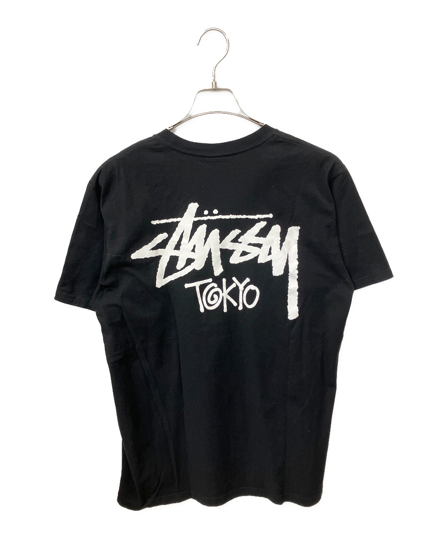 中古・古着通販】stussy (ステューシー) Tシャツ ブラック サイズ:M