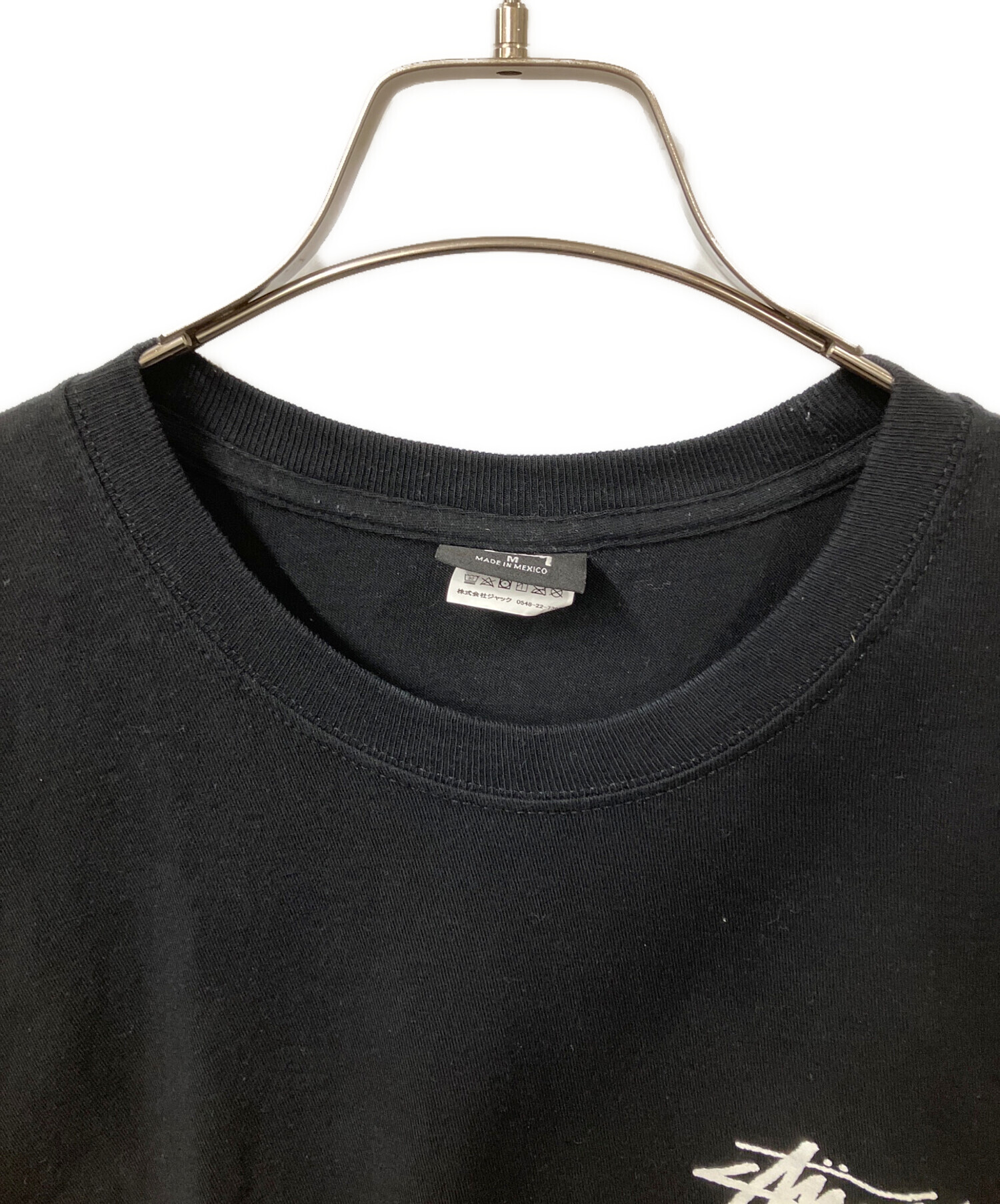 中古・古着通販】stussy (ステューシー) Tシャツ ブラック サイズ:M