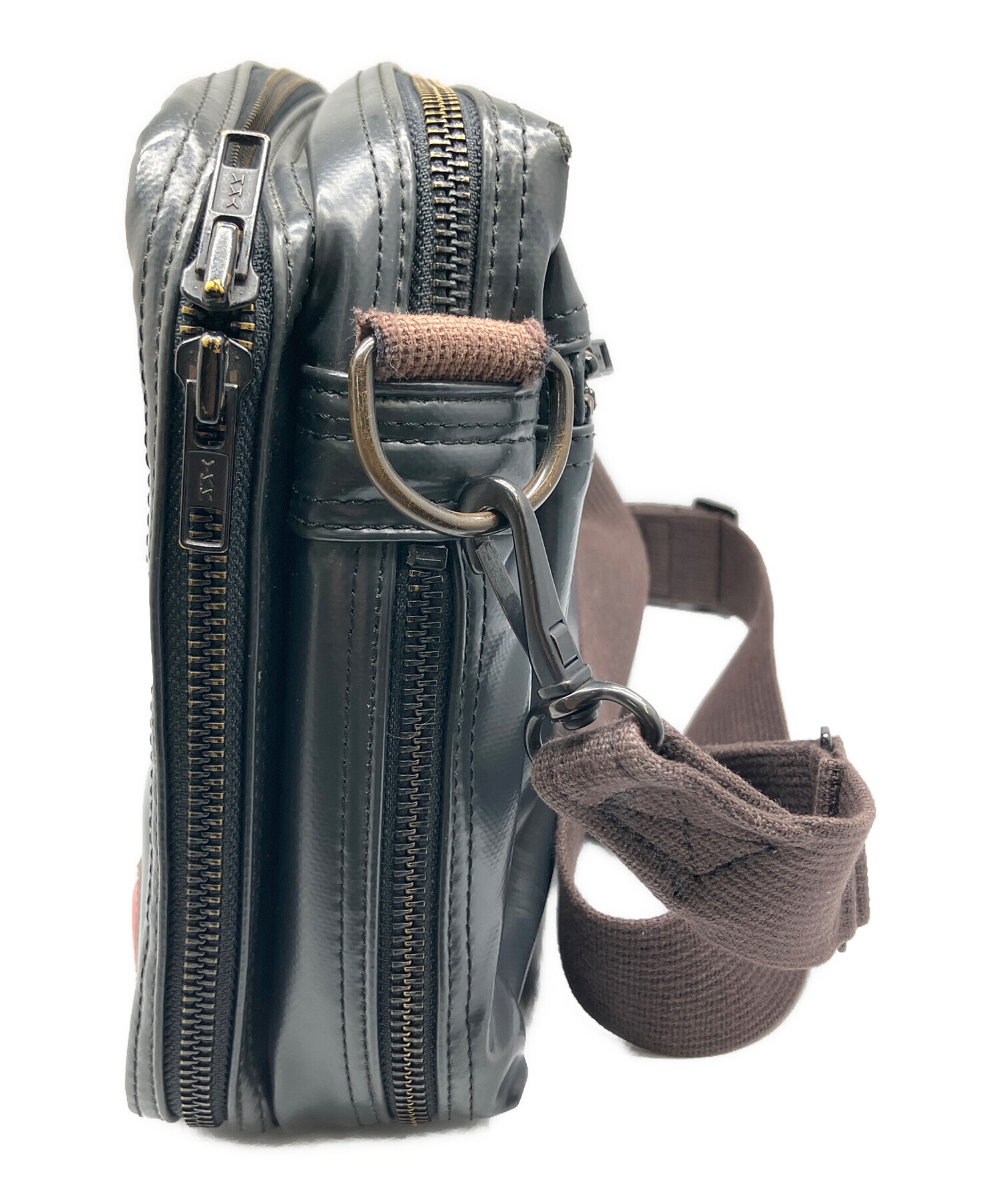 LAAEL ラーエル ショルダーバッグ  茶 【古着】【中古】【送料無料】 楽天市場】古着 LANCEL ランセル スペイン製 レザー ショルダーバッグ