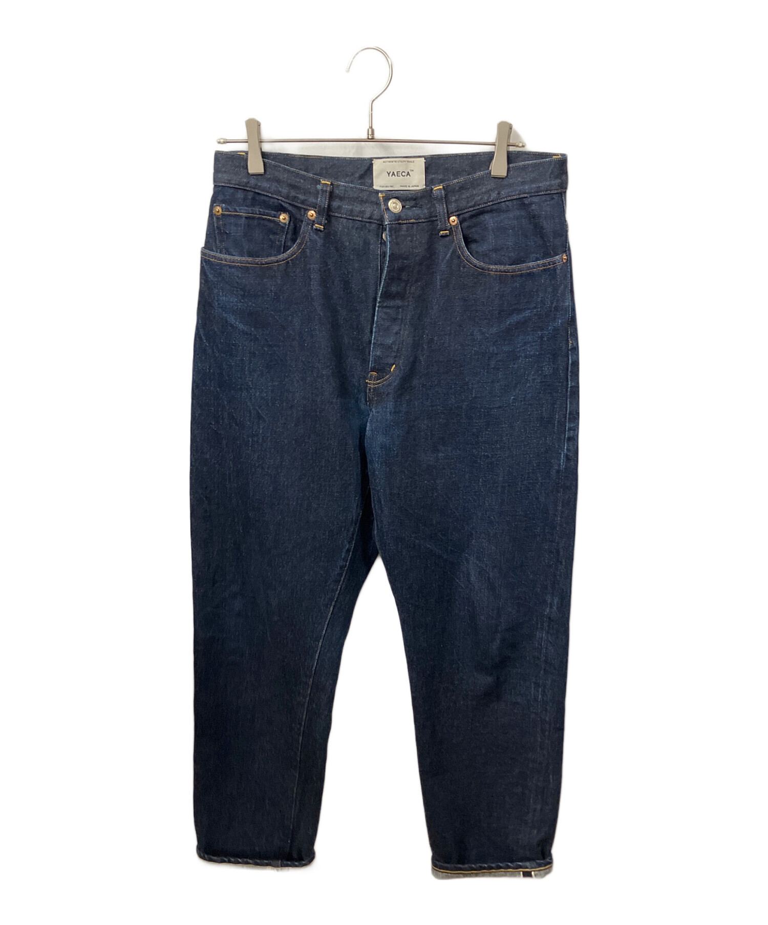 中古・古着通販】YAECA (ヤエカ) デニムパンツ インディゴ インディゴ 
