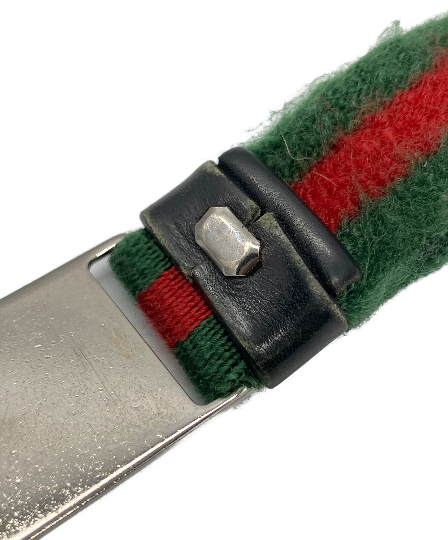 中古・古着通販】GUCCI (グッチ) シェリーラインネックストラップ