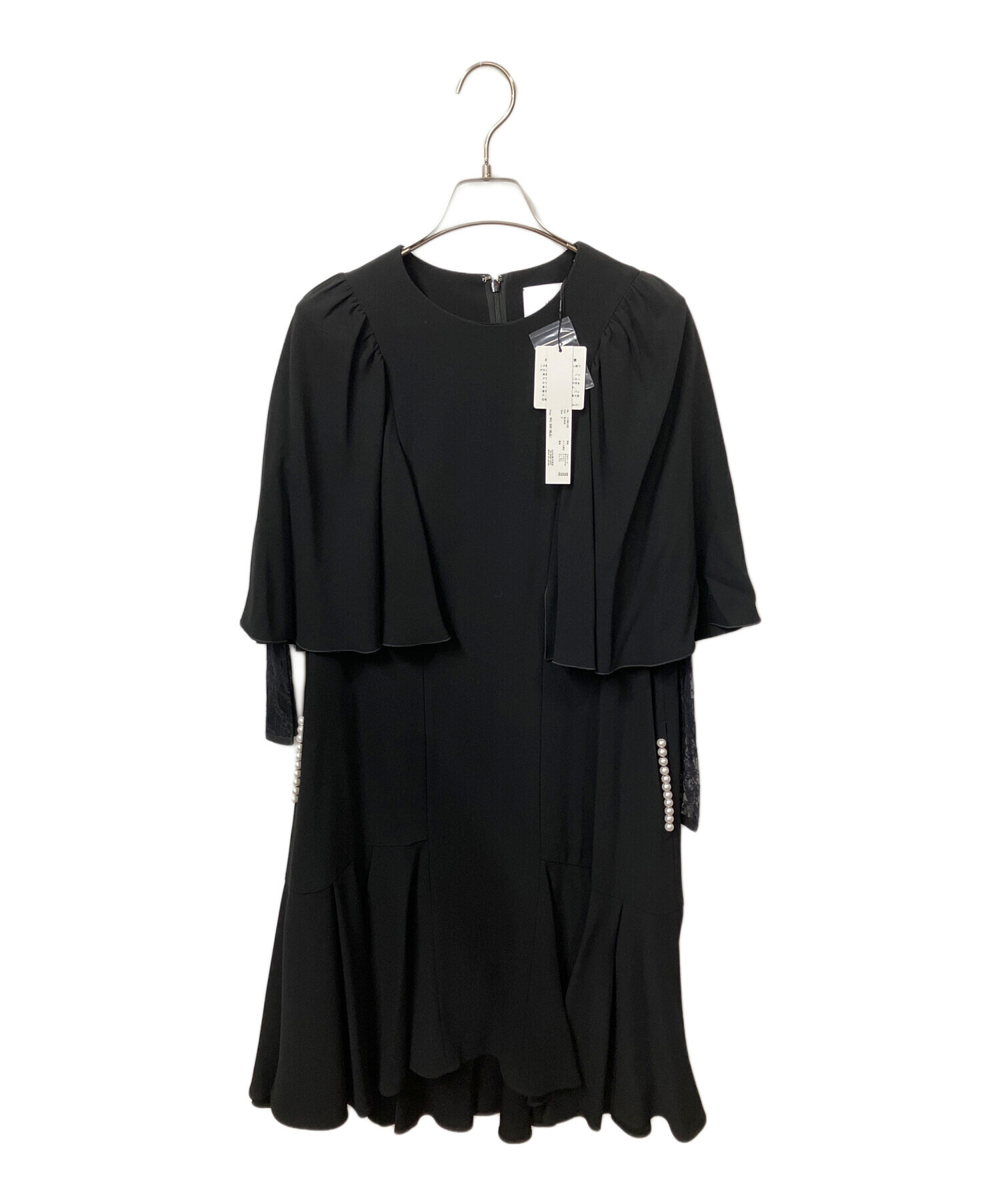 アローブ　arobe ワンピース 中古・古着通販】Arobe (アローブ) 長袖ワンピース ブラック サイズ:2