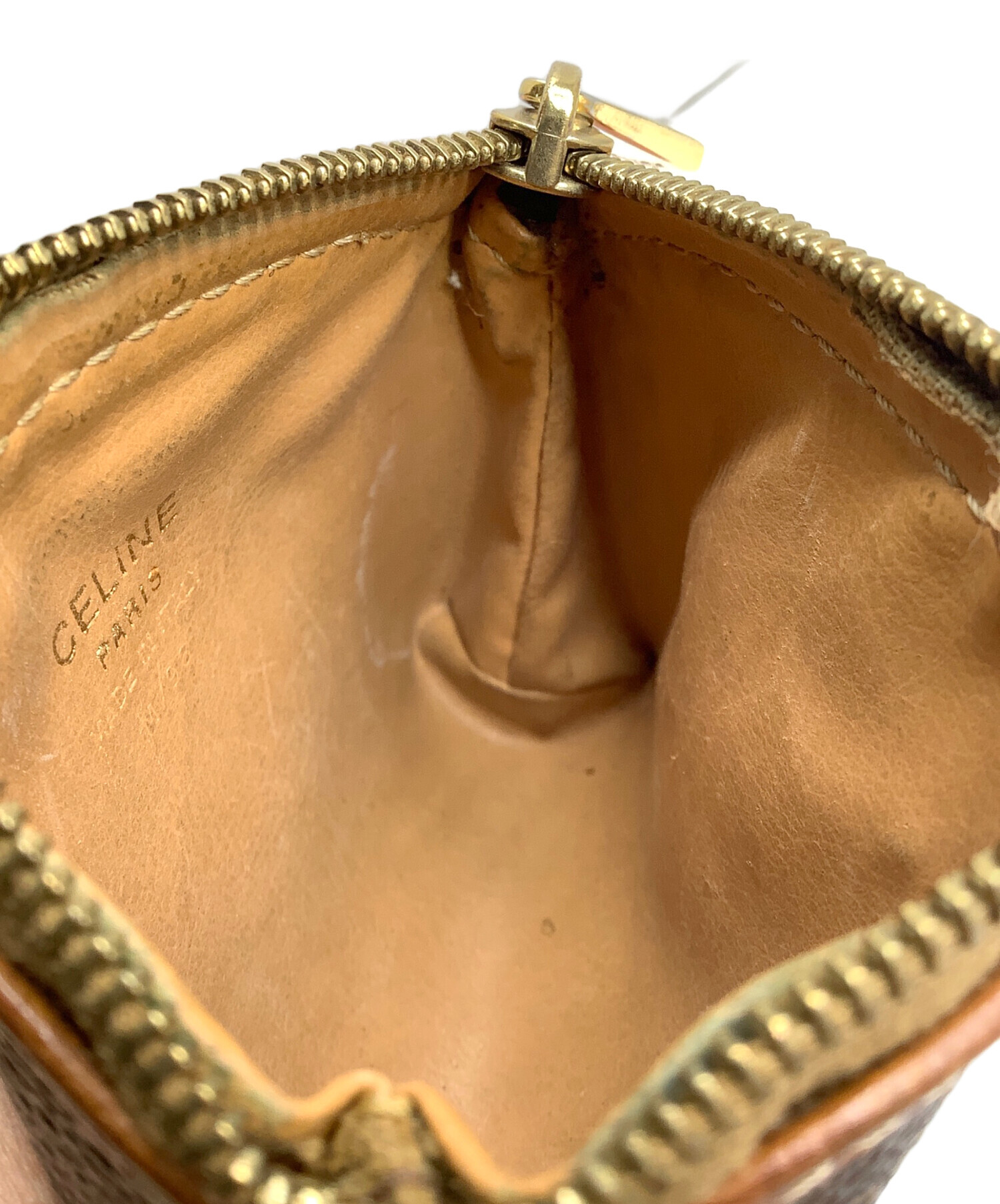 中古・古着通販】CELINE (セリーヌ) コインケース マカダム ベージュ