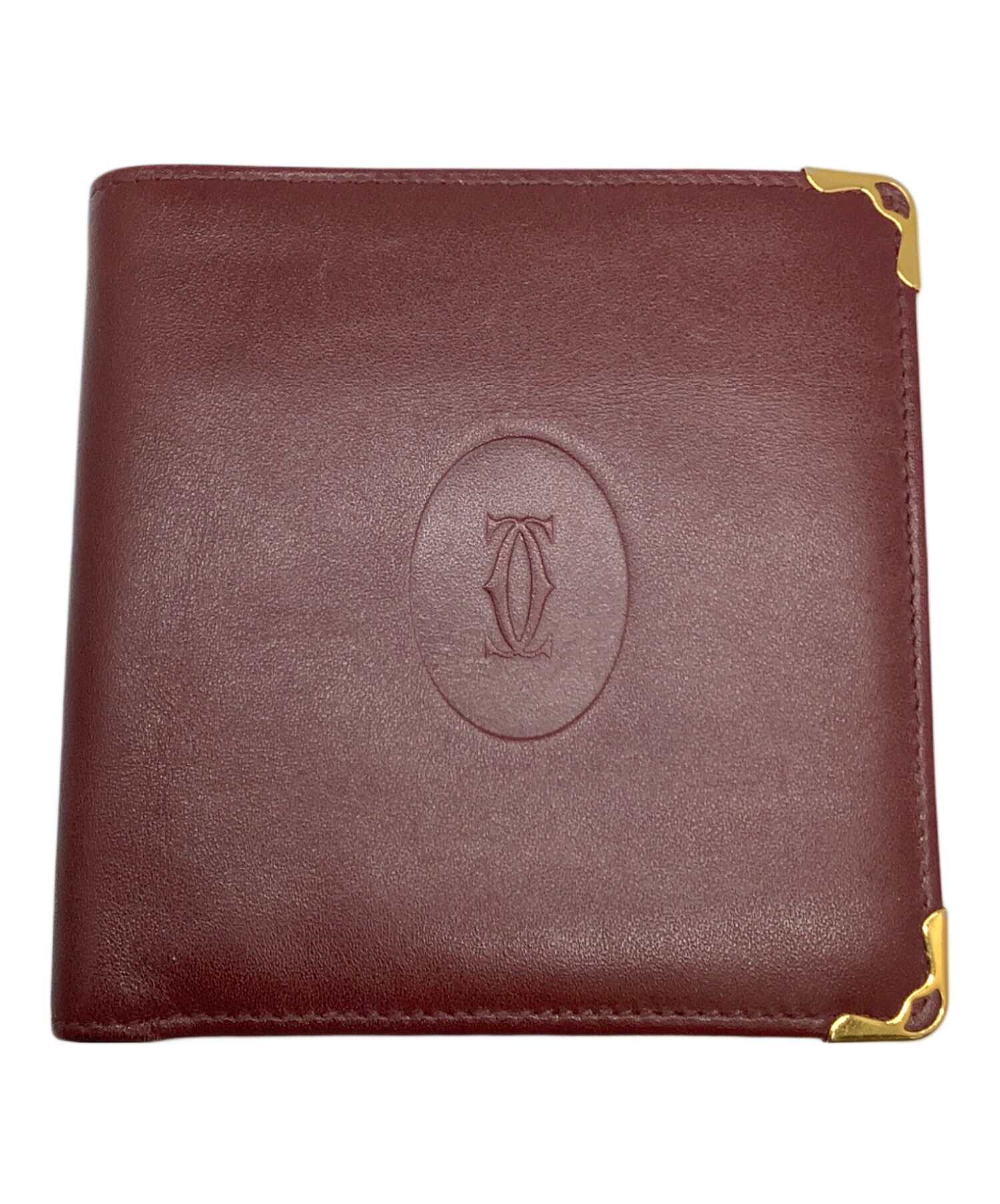 中古・古着通販】Cartier (カルティエ) マストライン 2つ折り財布