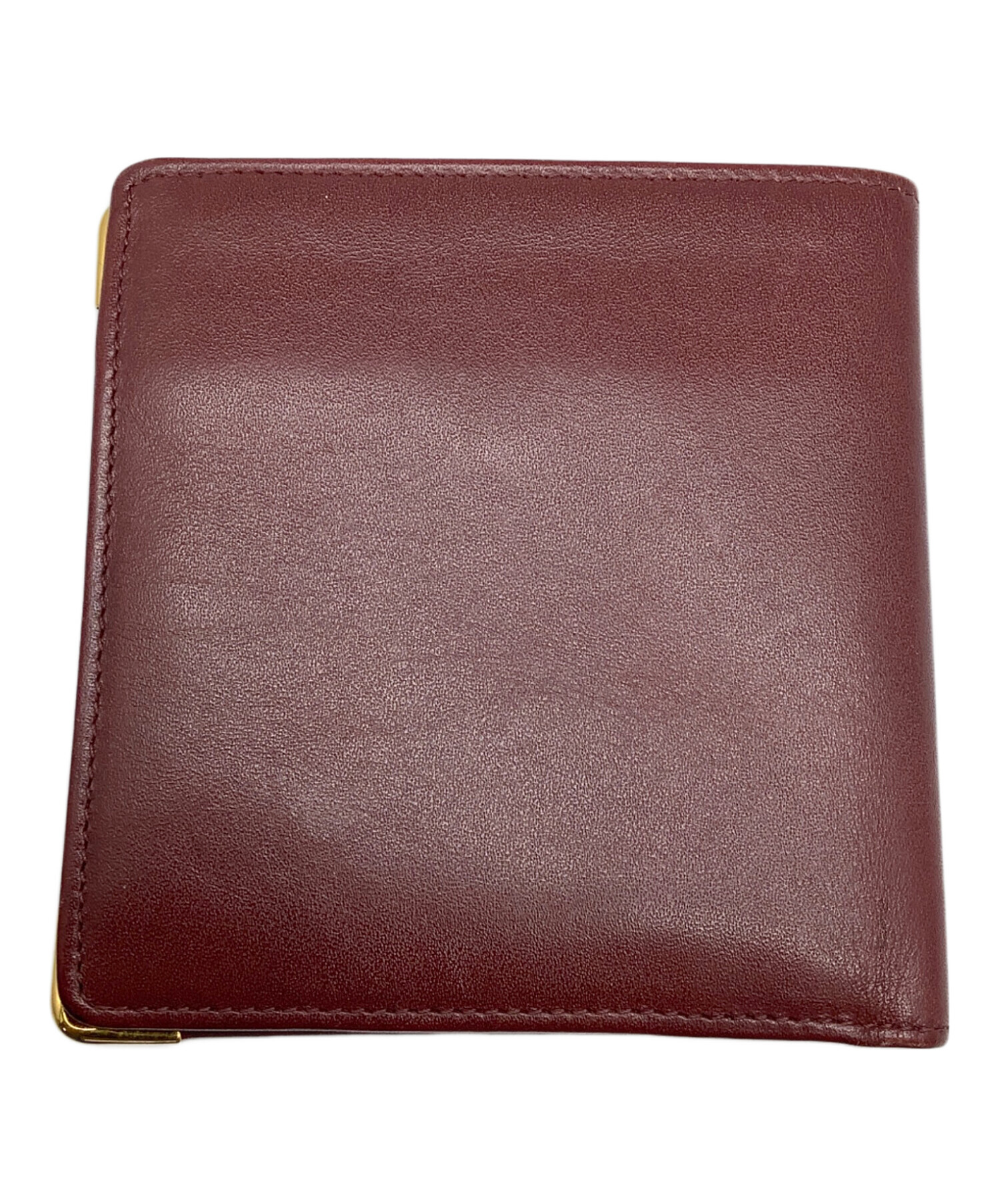 中古・古着通販】Cartier (カルティエ) マストライン 2つ折り財布 中古・古着通販】Cartier (カルティエ) マストライン 2つ折り財布