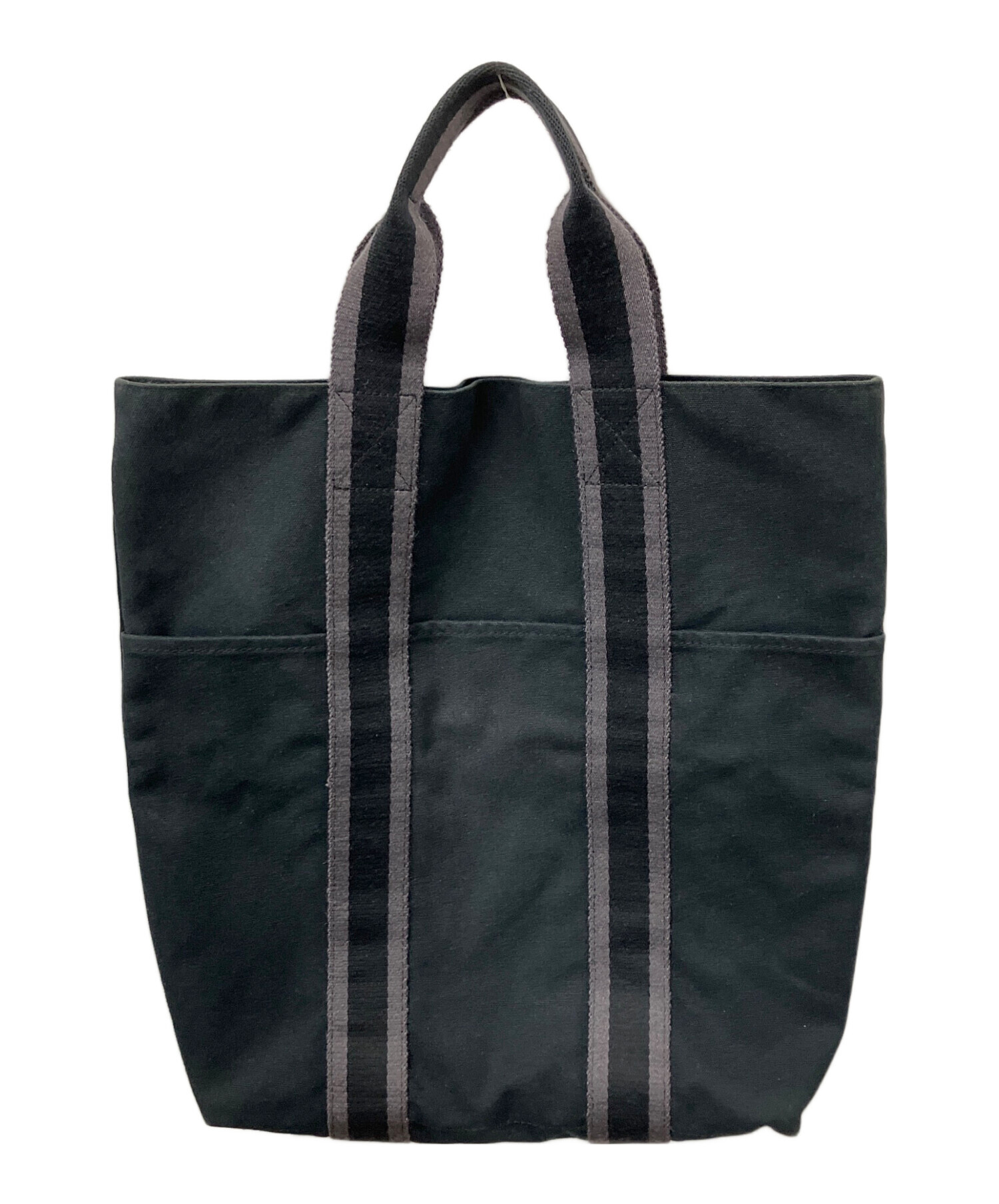 HERMES エルメス フールトゥ カバス トートバッグ　ブラック 中古・古着通販】HERMES (エルメス) フールトゥ カバス トートバッグ