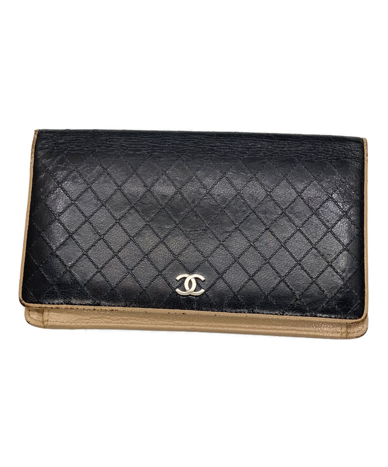 CHANELピコローレ 中古・古着通販】CHANEL (シャネル) ピコローレ ブラック×ホワイト