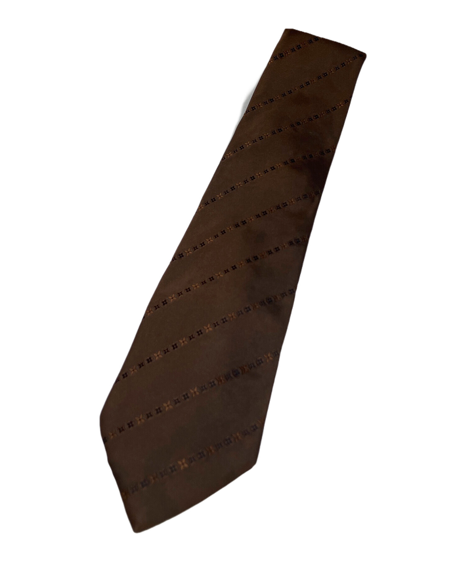 中古・古着通販】LOUIS VUITTON (ルイ ヴィトン) ネクタイ ブラウン