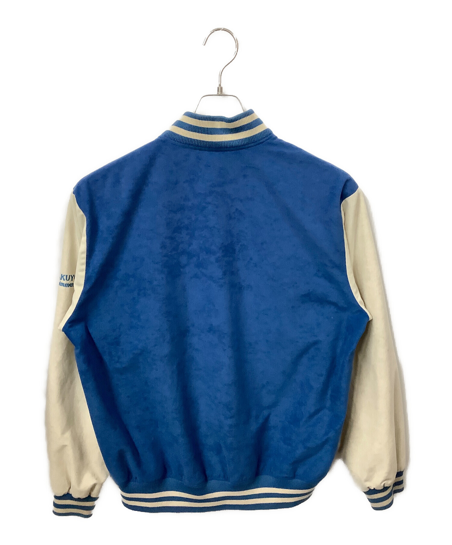 中古・古着通販】DESCENTE (デサント) スタジャン ブルー サイズ:L