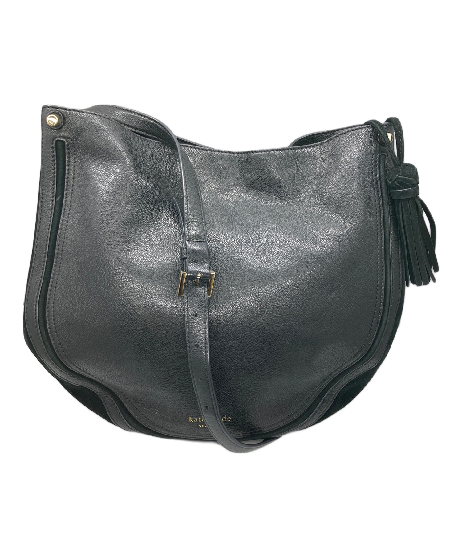 中古・古着通販】Kate Spade (ケイトスペード) レザーショルダーバッグ 