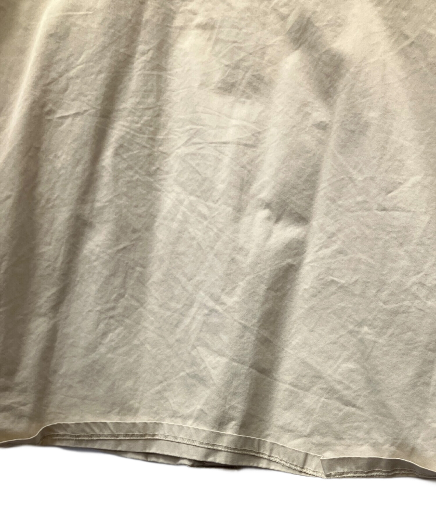 中古・古着通販】DIESEL (ディーゼル) オーバルDロゴ刺繍シャツ カーキ 