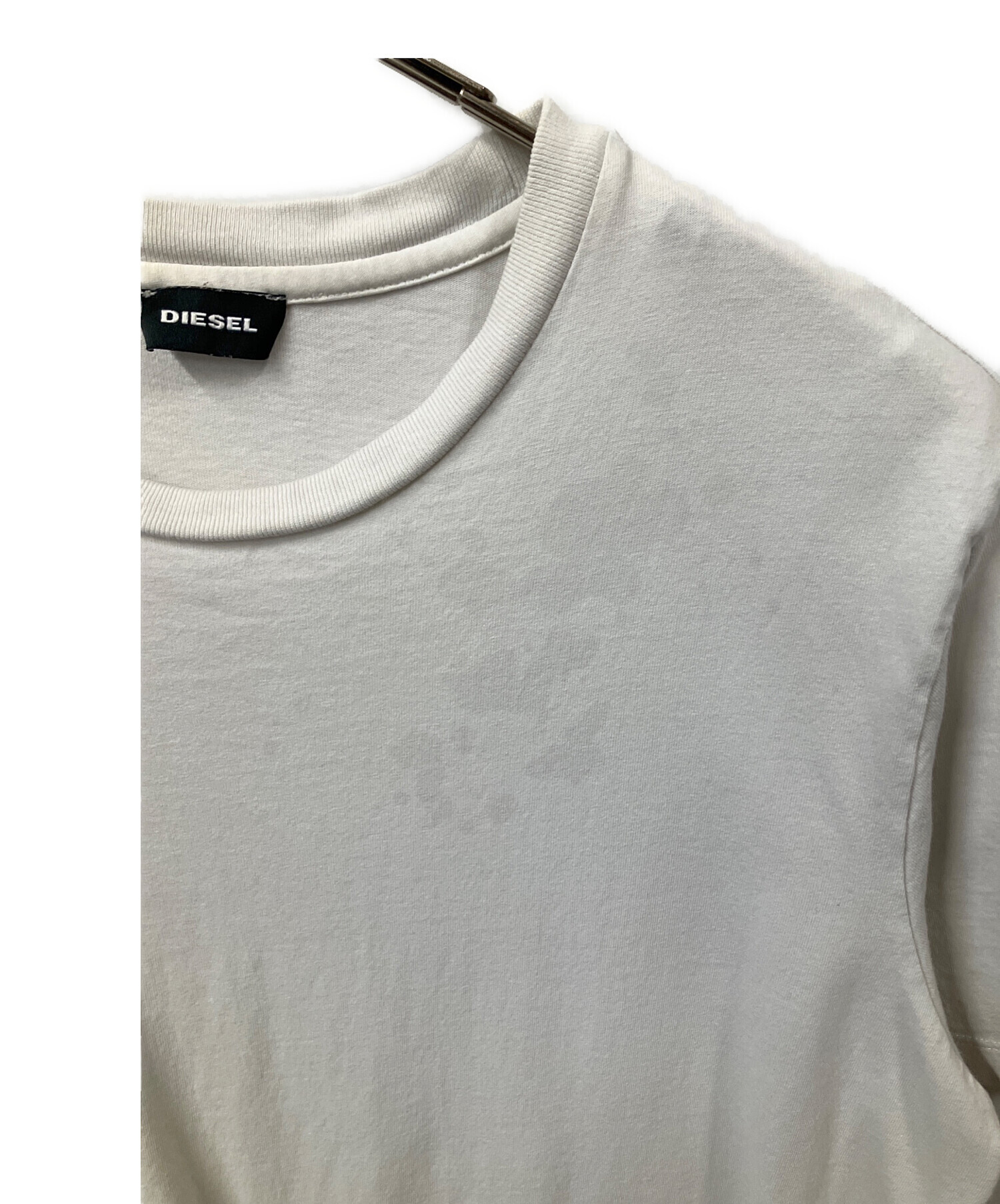 中古・古着通販】DIESEL (ディーゼル) プリントTシャツ ホワイト 