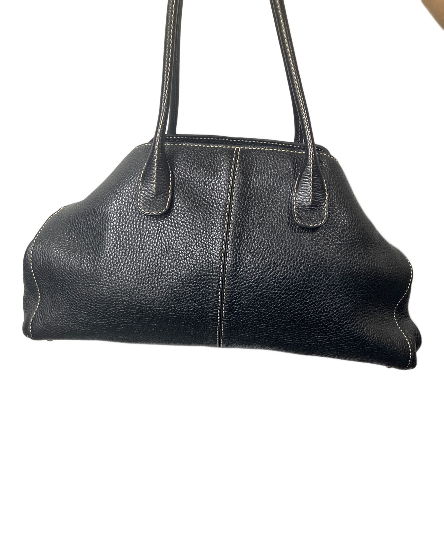 中古・古着通販】TOD'S (トッズ) レザートートバッグ ブラック