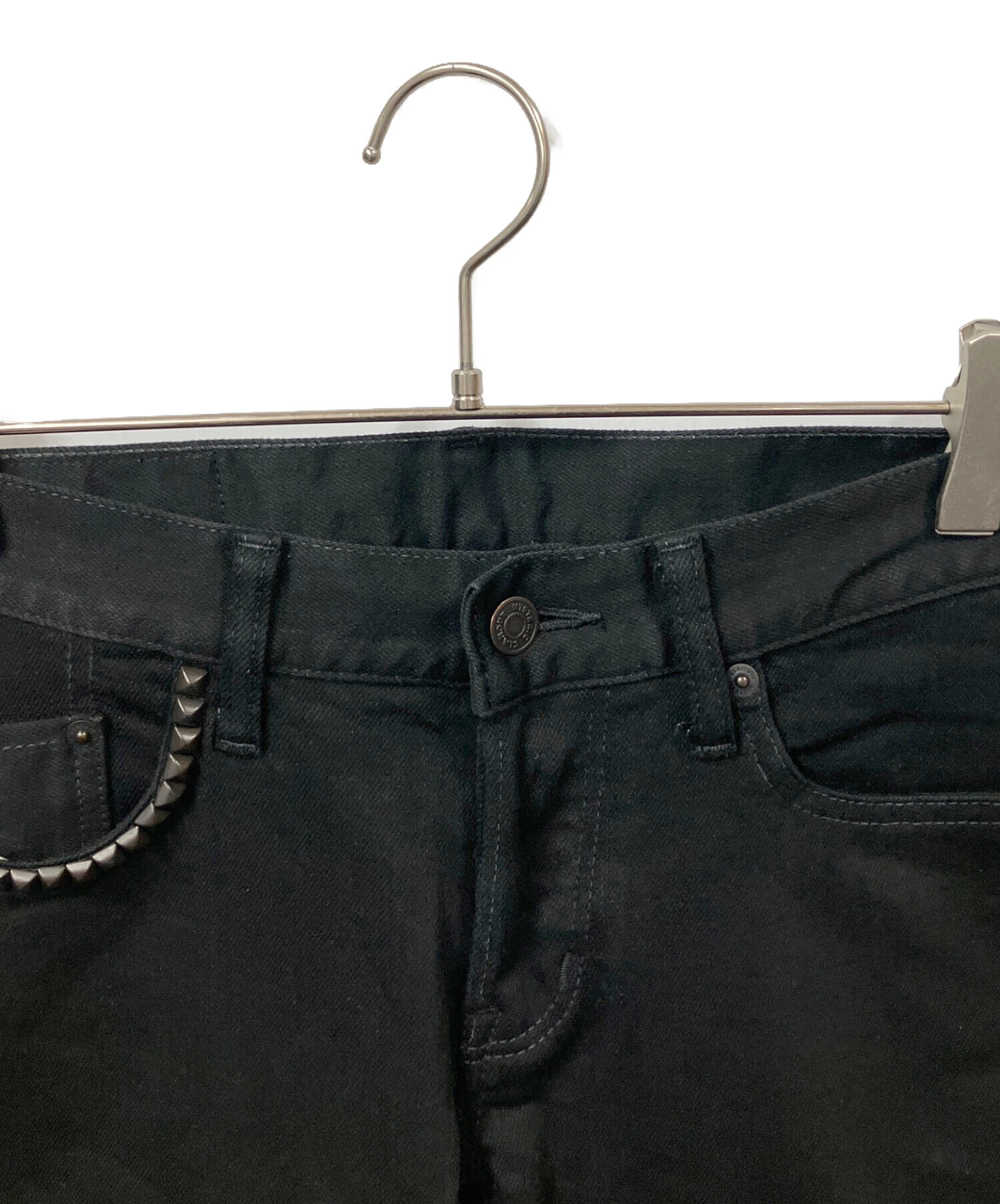 ヒステリックグラマー スキニーブラックデニム 29インチ 中古 中古・古着通販】Hysteric Glamour (ヒステリックグラマー) スキニー