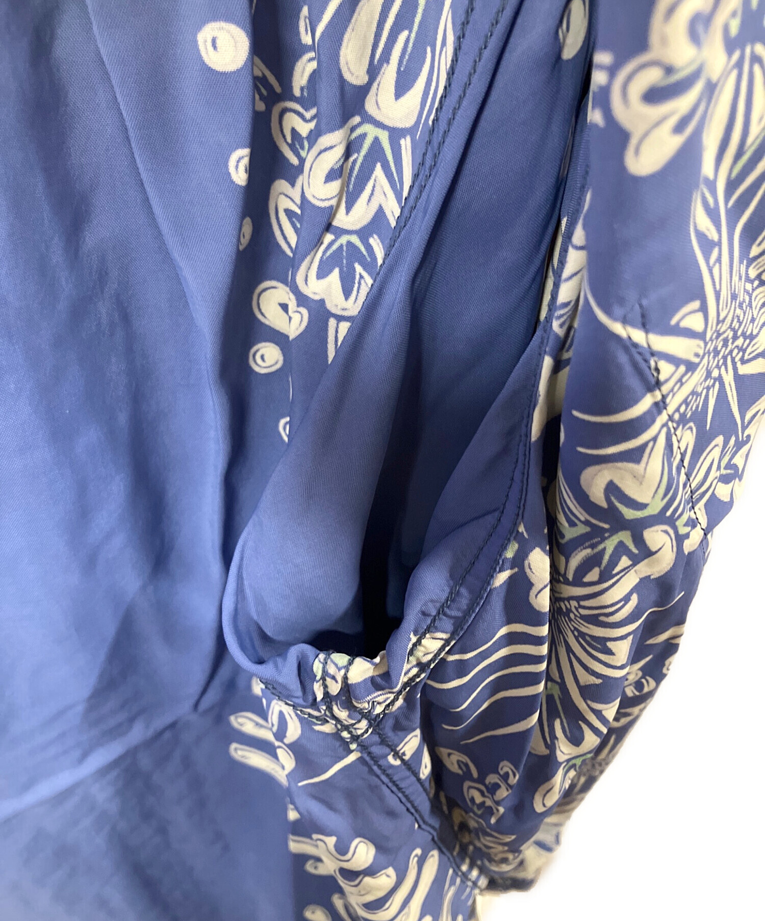 中古・古着通販】Sun Surf (サンサーフ) 半袖シャツ ネイビー サイズ:S