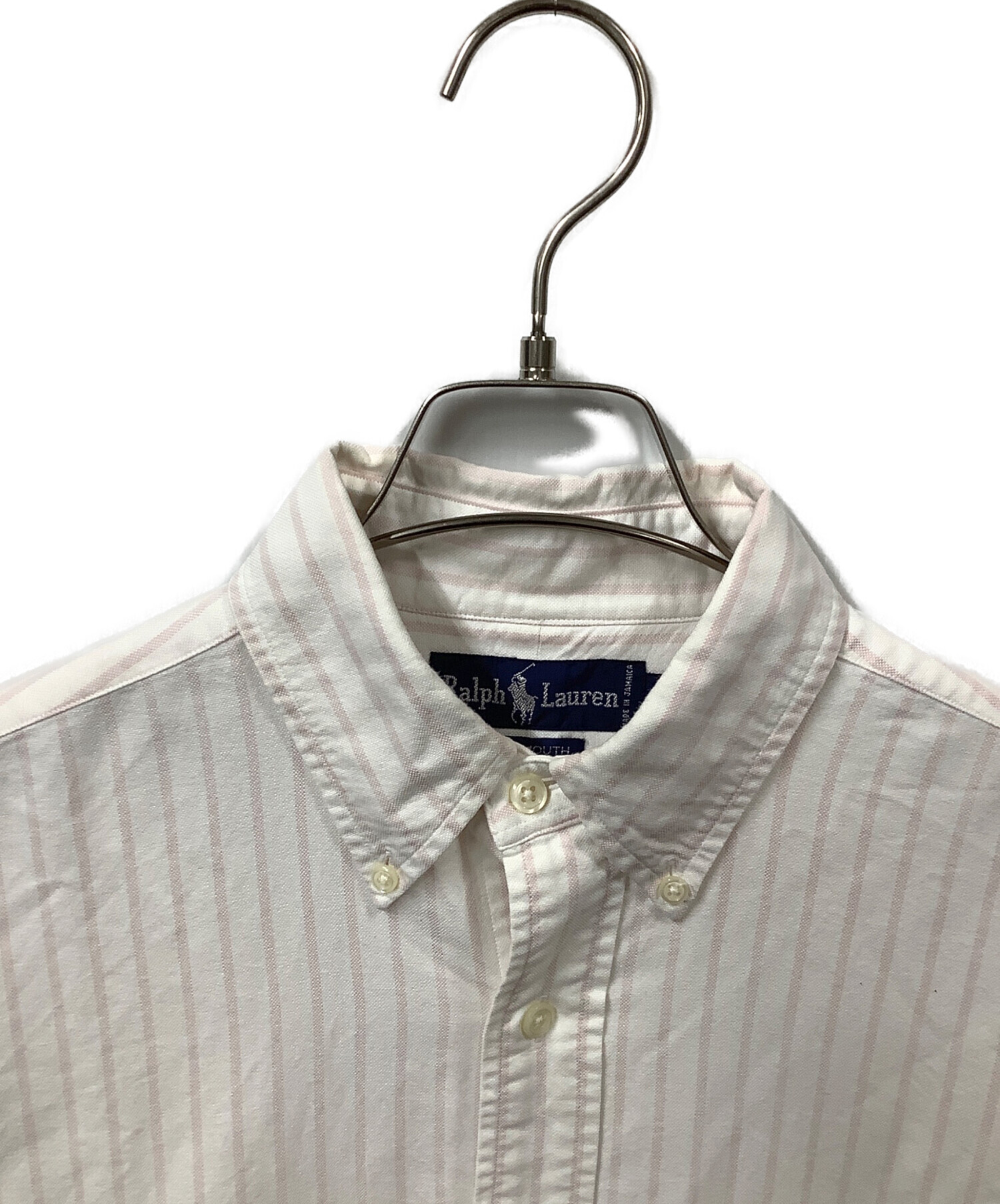 中古・古着通販】RALPH LAUREN (ラルフローレン) 長袖シャツ ホワイト 