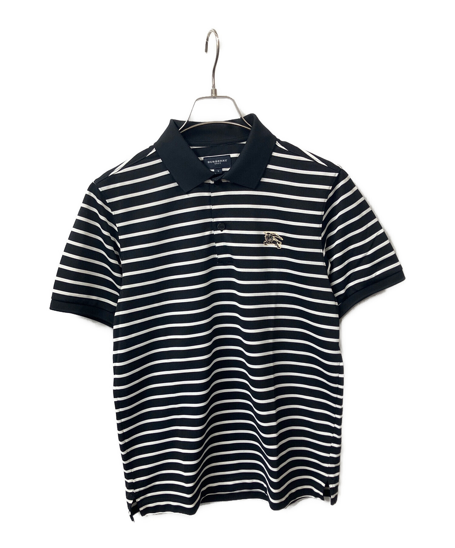 新品 BURBERRY GOLF バーバリーゴルフ ポロシャツ M 中古・古着通販】BURBERRY GOLF (バーバリーゴルフ) ポロシャツ