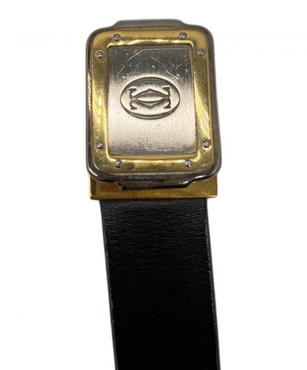 中古・古着通販】Cartier (カルティエ) レザーベルト ブラック