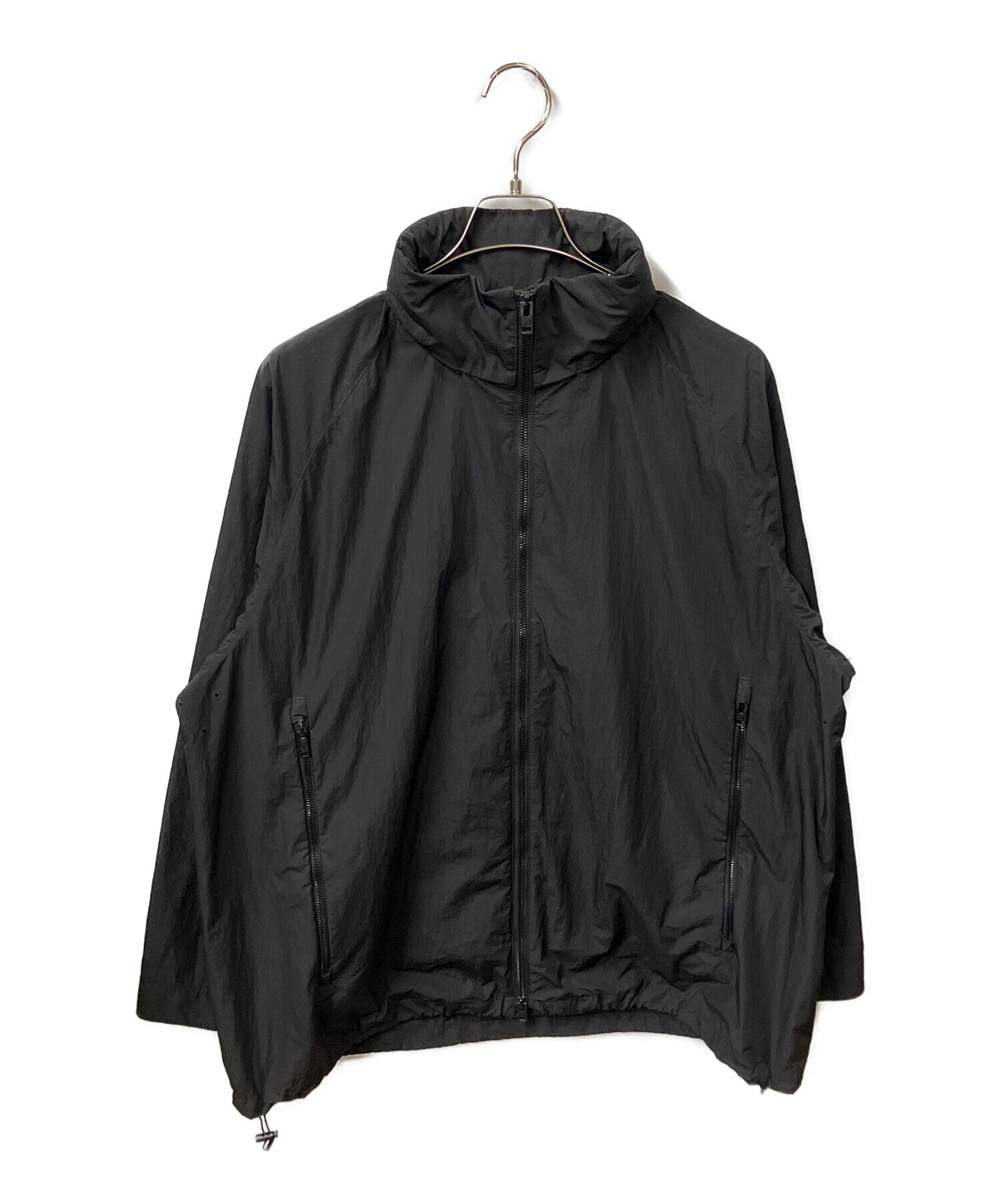 塩縮タスランナイロンタフタスタンドカラーブルゾン ジャケット 中古・古着通販】ATTACHMENT (アタッチメント) 塩縮タスランナイロン
