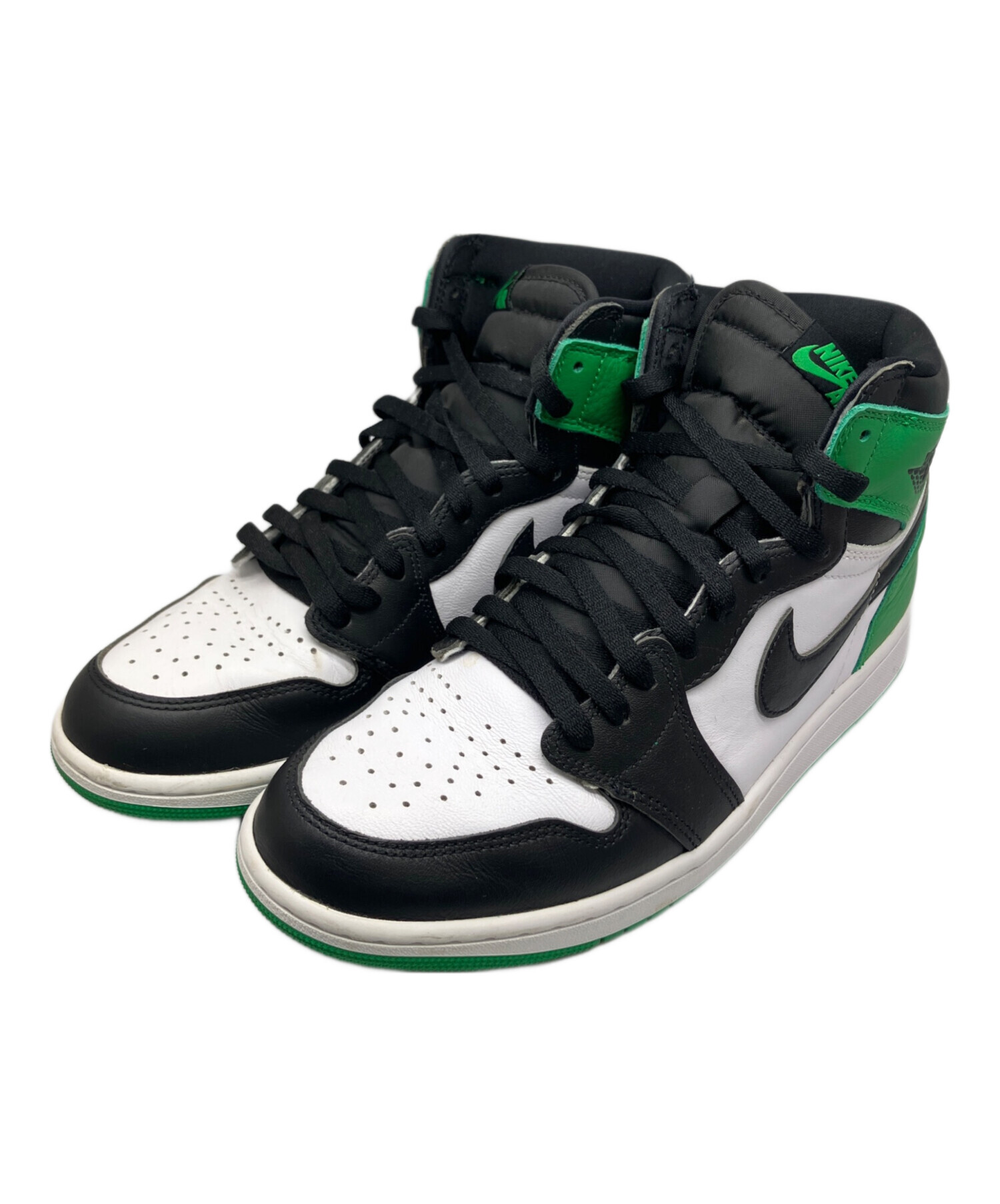 NIKEハイカットブラック、グリーン2足セット 中古・古着通販】NIKE (ナイキ) ハイカットスニーカー グリーン