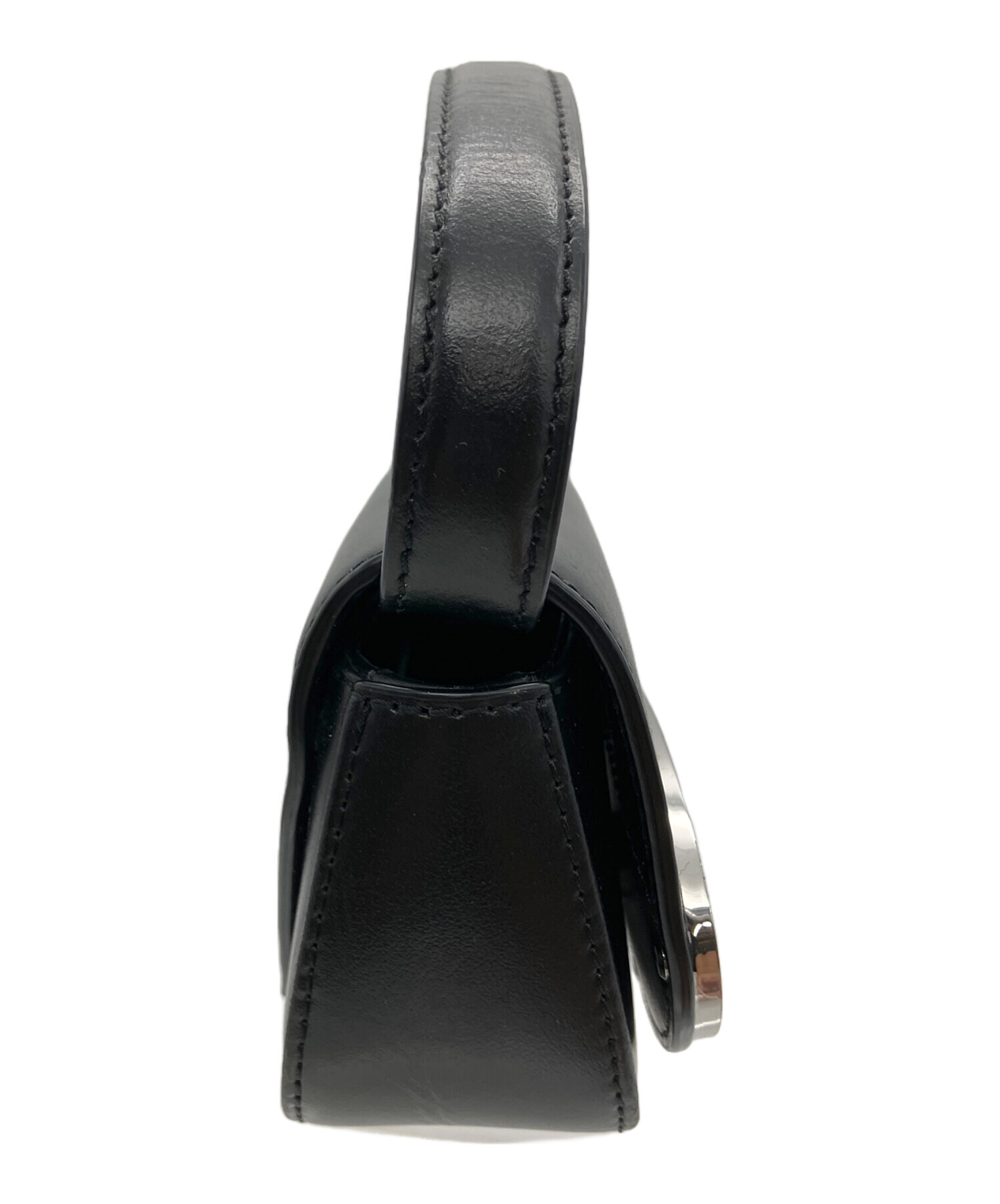 中古・古着通販】DIESEL (ディーゼル) ロゴショルダーバッグ ブラック
