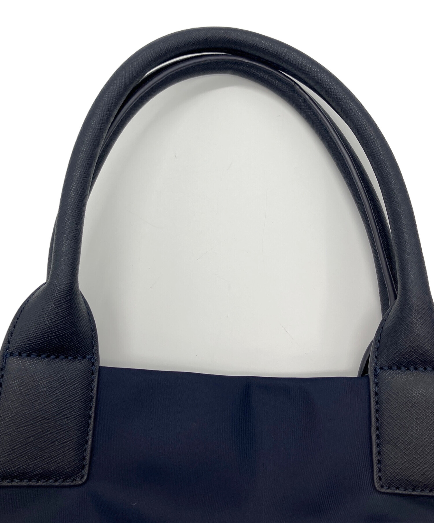 中古・古着通販】TORY BURCH (トリーバーチ) トートバッグ ネイビー 
